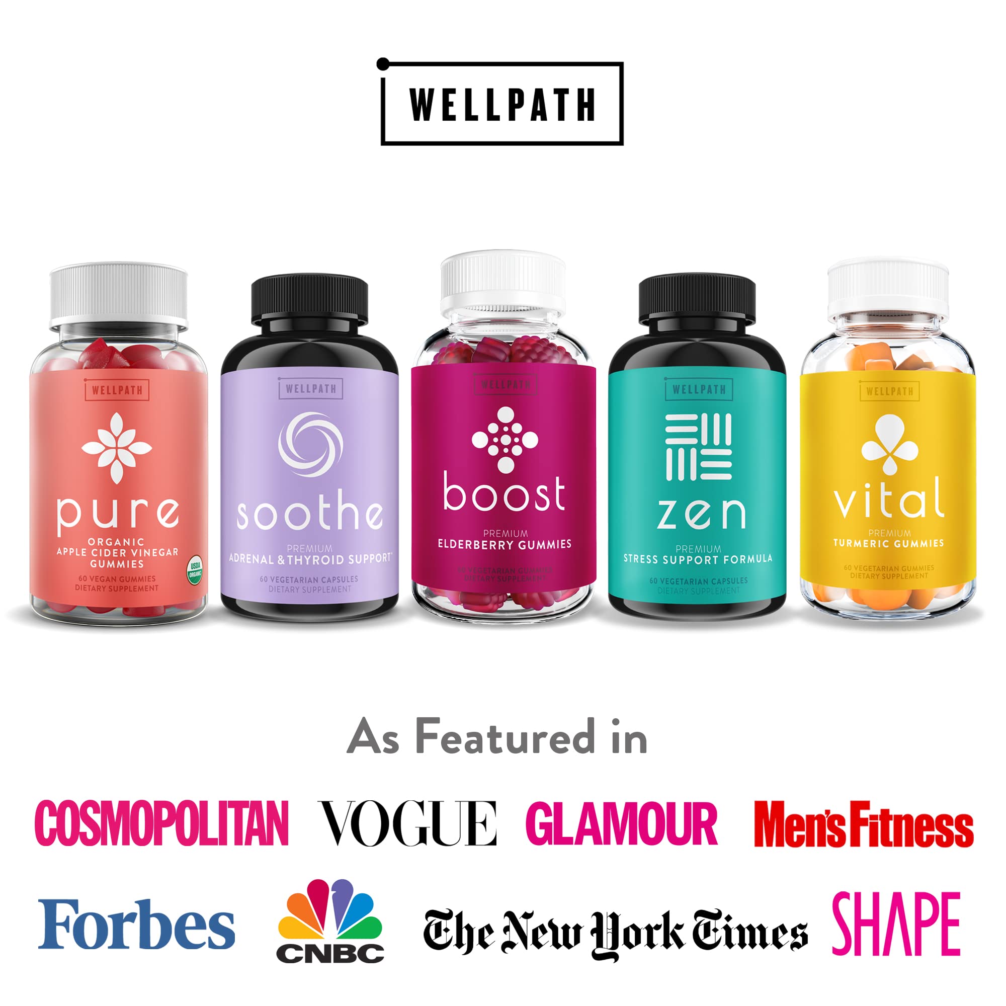 WellPath ACV Gummies with The Mother - USDA Organic, Vegan, Raw Apple Cider Vinegar WellPath buy supplements canada