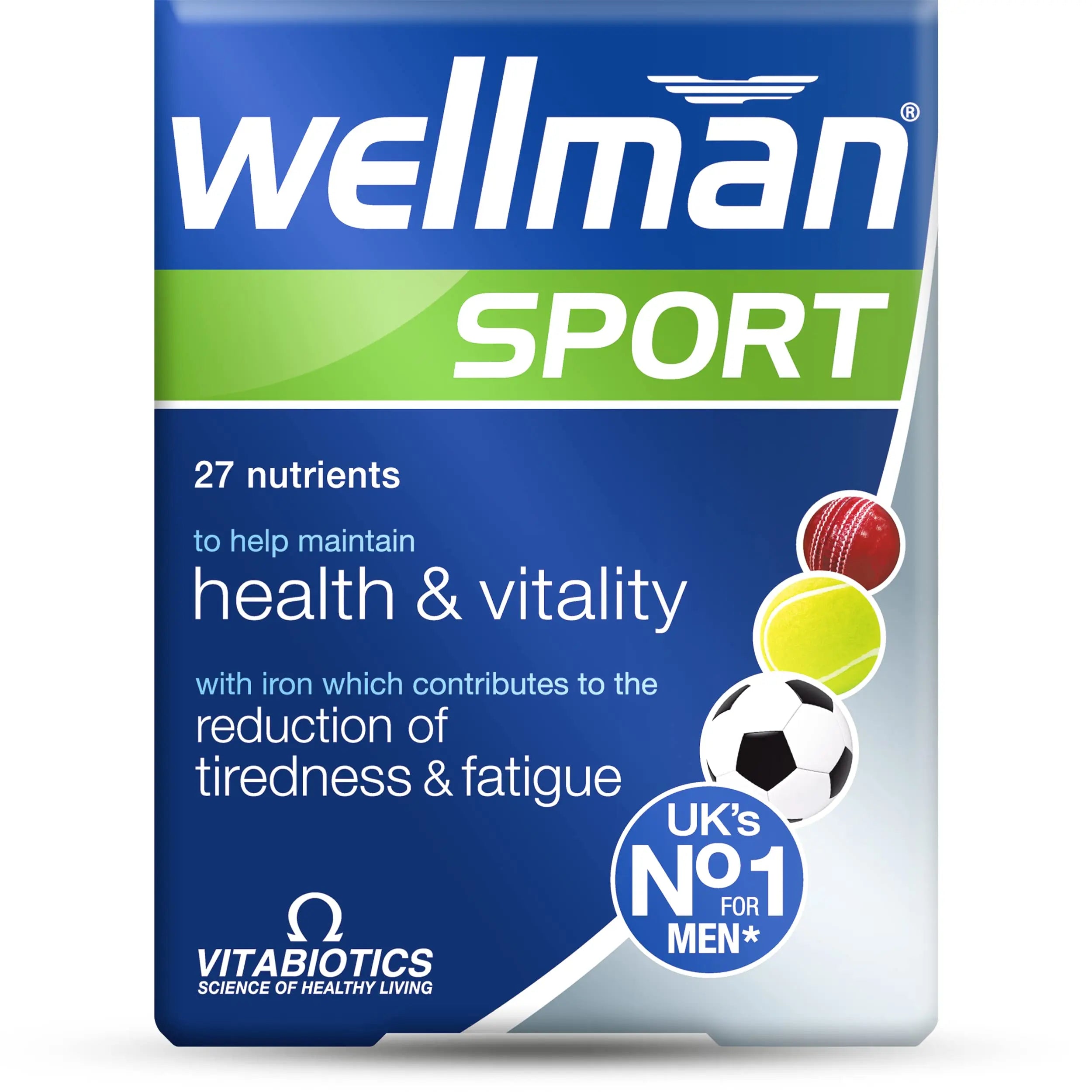 Vitabiotics Wellman Sport Tablets, 30 Tablets Wellman Vitabiotics buy supplements canada