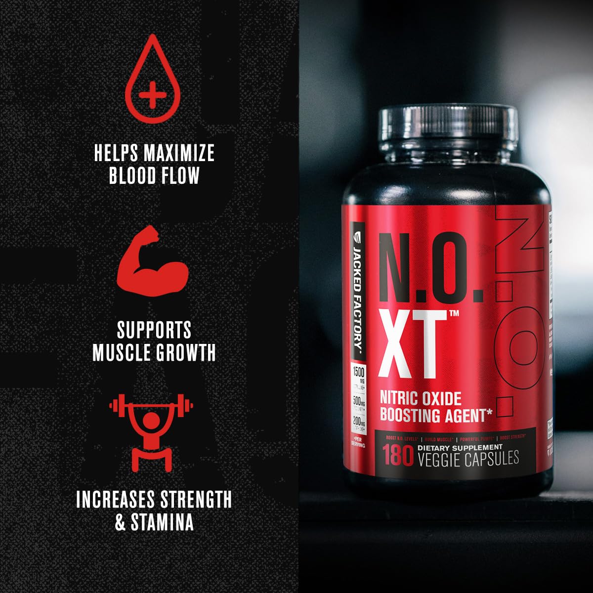 Jacked Factory Muscle Builder Supplement Stack - Build-XT Muscle Builder & N.O. XT Nitric Jacked Factory buy supplements canada