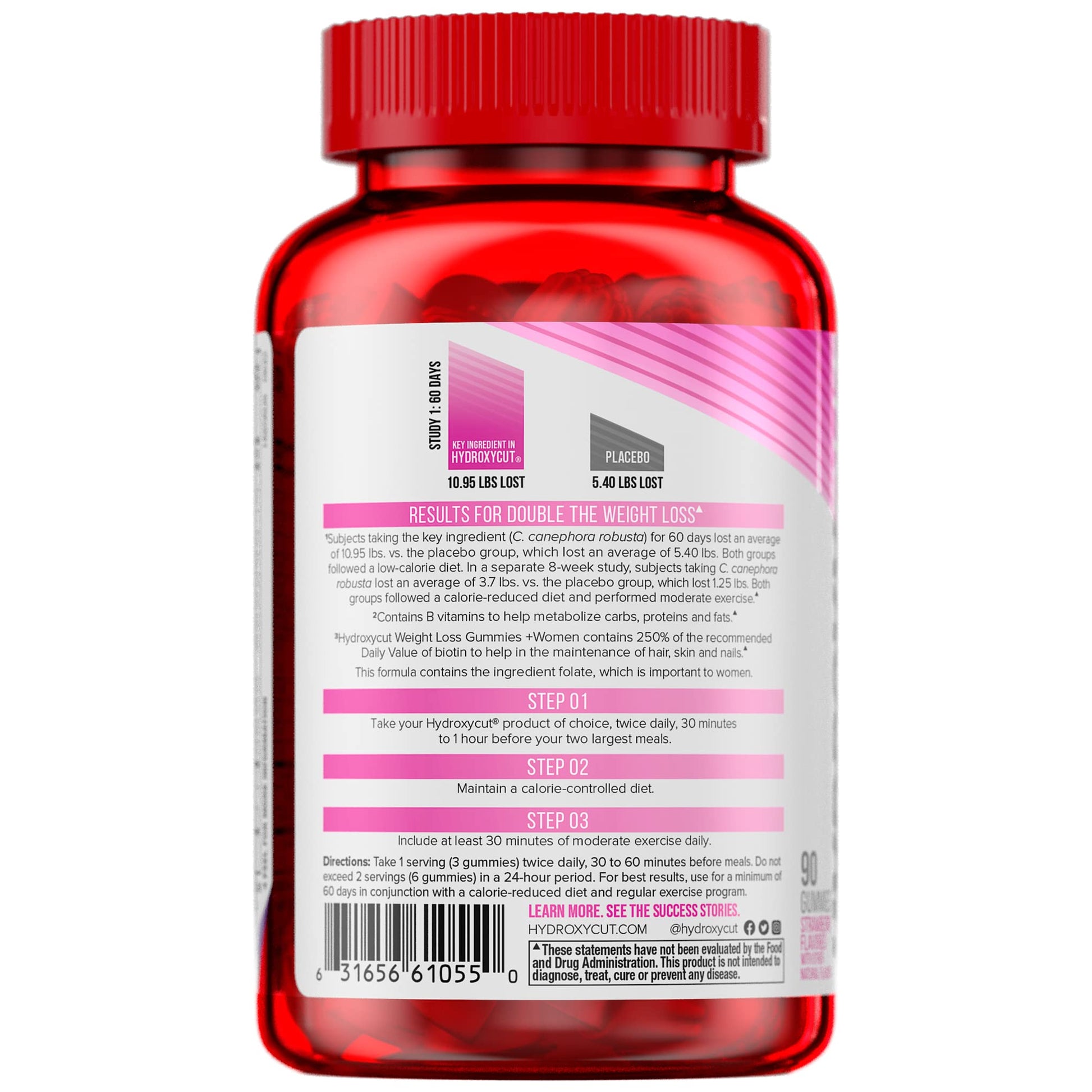 Hydroxycut Gummies + Women Strawberry 90ct Hydroxycut buy supplements canada