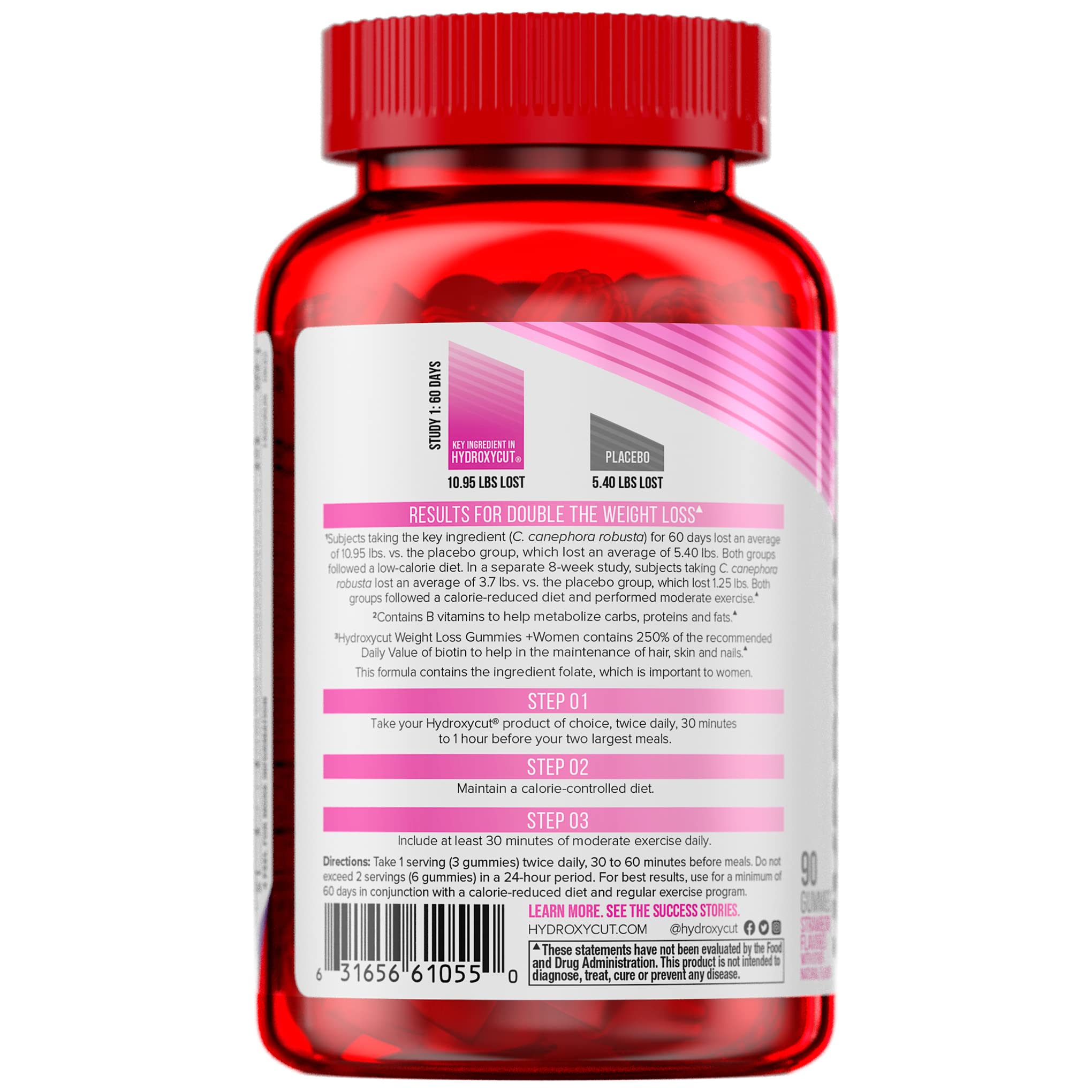 Hydroxycut Gummies + Women Strawberry 90ct Hydroxycut buy supplements canada
