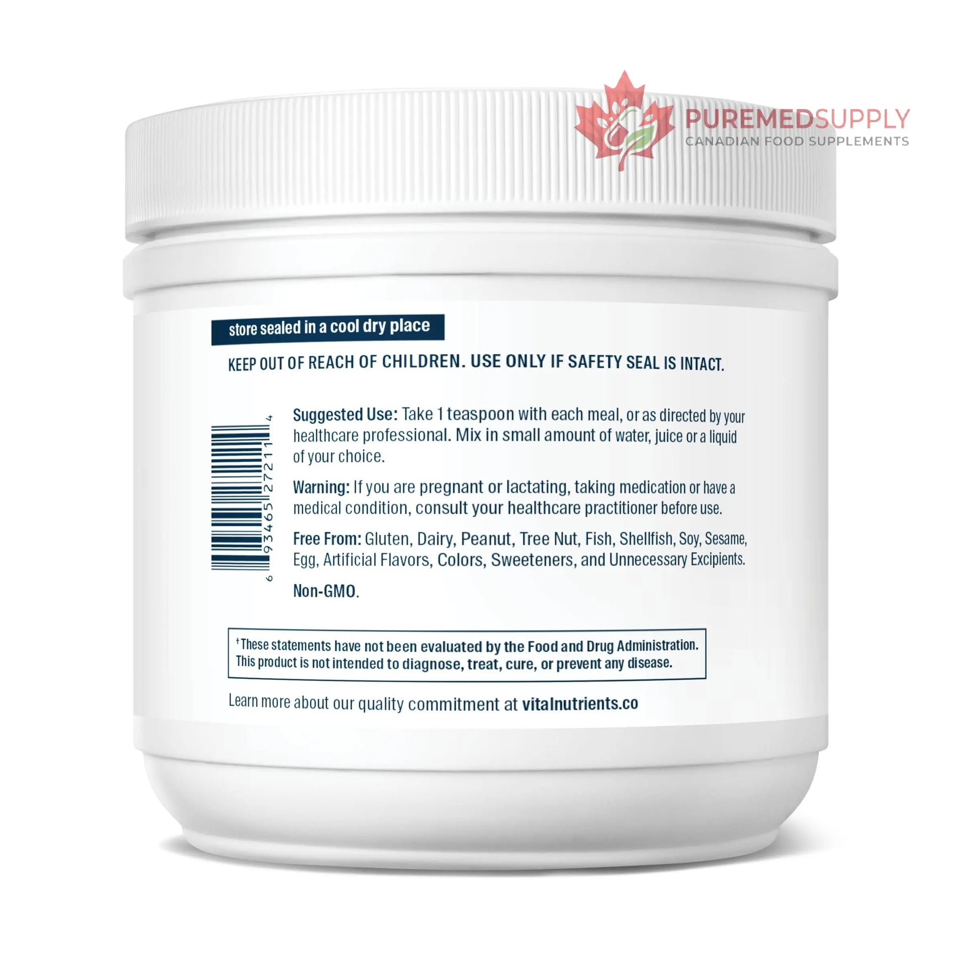 Vital Nutrients Digest Ease (Formerly Heartburn Tx) - Occasional Heartburn & Indigestion Relief - Supports Healthy GI Function & Helps Soothe GI Tract - Gluten, Dairy, Soy Free - Non-GMO - 50 Servings Vital Nutrients buy supplements canada