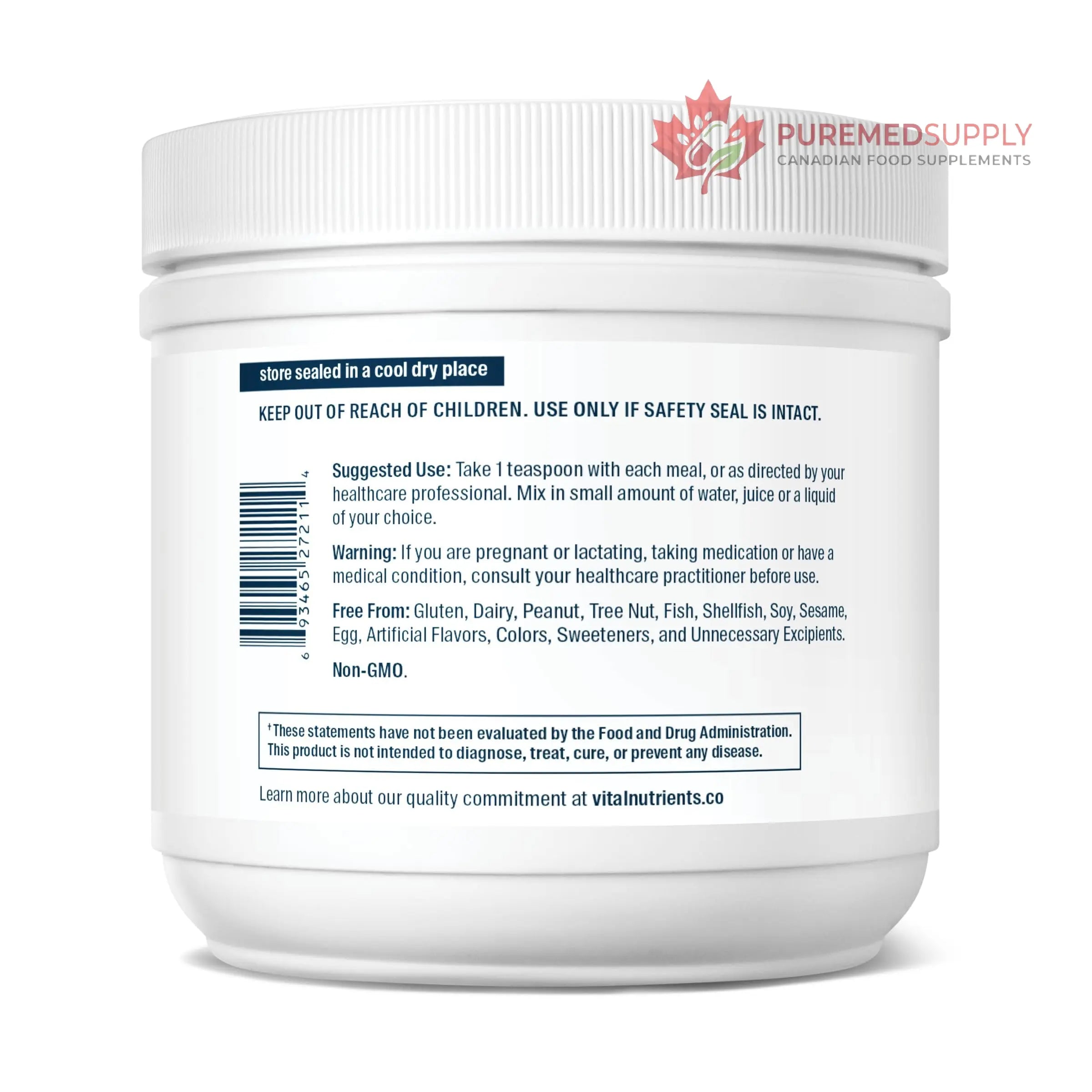 Vital Nutrients Digest Ease (Formerly Heartburn Tx) - Occasional Heartburn & Indigestion Relief - Supports Healthy GI Function & Helps Soothe GI Tract - Gluten, Dairy, Soy Free - Non-GMO - 50 Servings Vital Nutrients buy supplements canada