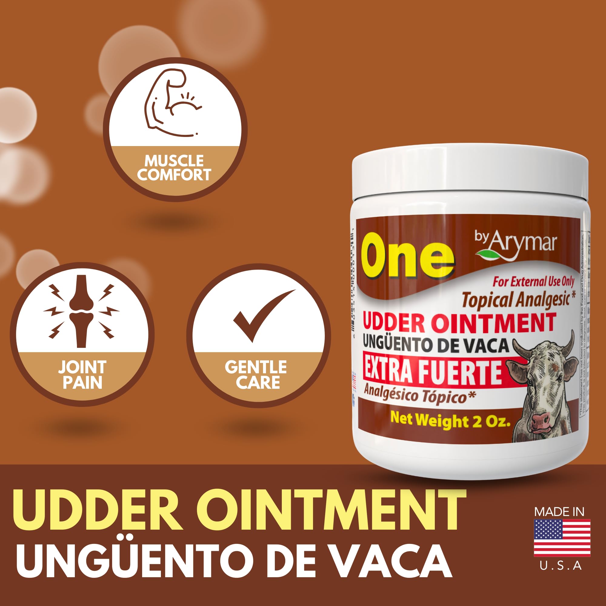 Arymar Udder Ointment: Intensive Soothing Cream for Muscle and Joint Comfort, Topical Balm for Tired Muscles and Skin manteinence, Traditional Formula, 2.6 oz Arymar buy supplements canada