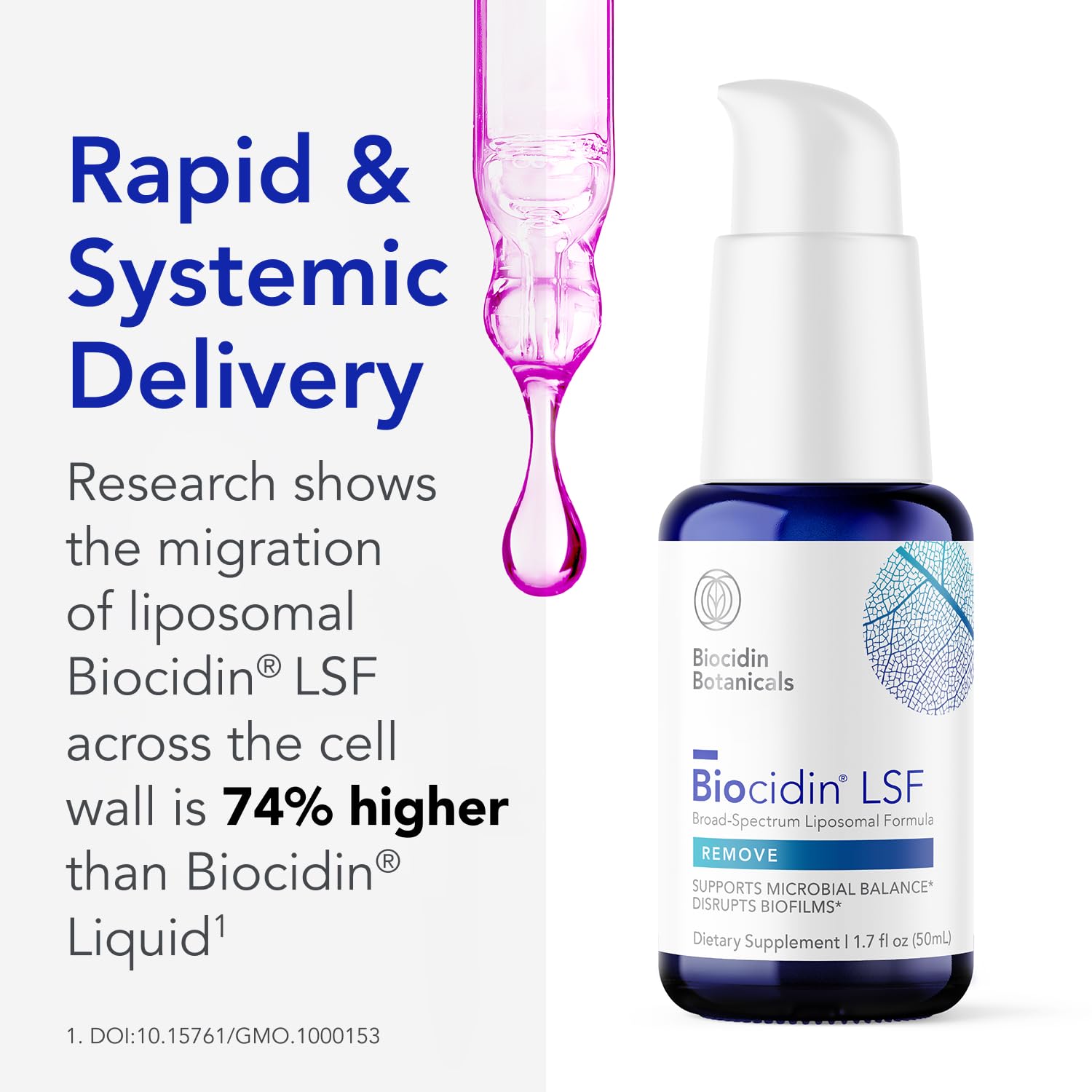 Biocidin LSF for Gut Cleanse Detox & Biofilm Defense Support - Potent, Broad-Spectrum Liposomal Formula for Rapid Absorption - Promote Gut Health, Microbial Balance & Mental Clarity (1.7 Fl Oz) Bio-Botanical Research buy supplements canada