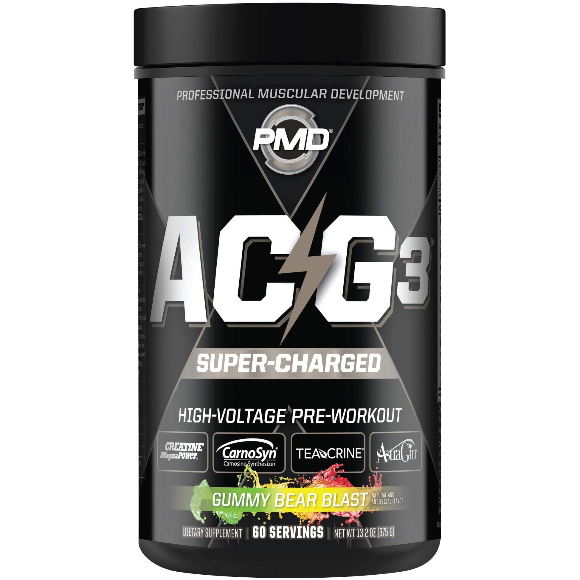 PMD Sports ACG3 Supercharged - Pre Workout - Powerful Strength, High Energy, Maximize PMD buy supplements canada