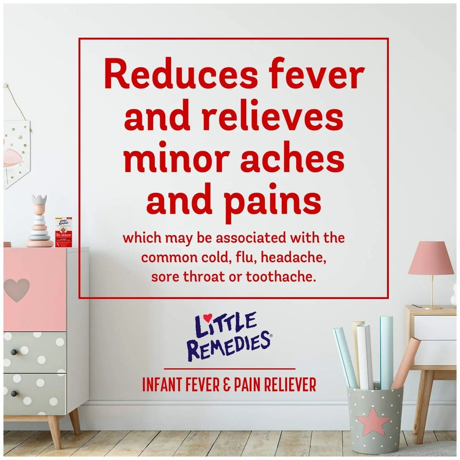 Little Remedies Infant Fever & Pain Reliever with Acetaminophen, Baby Medicine with No Artificial Sweeteners, Flavors or Dyes, Natural Berry Flavor, 2 Fl Oz, Pack of 2 Little Remedies buy supplements canada