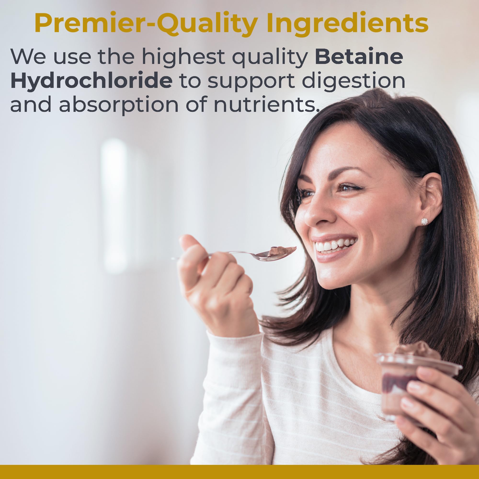 Premier Research Labs Premier HCL - Betaine HCL, Betaine Hydrochloride Supplement for Optimal Digestive Function, Nutrient Absorption, Betaine-HCL for Low Stomach Acid- 90 Vegetarian Capsules (2 Pack) Premier Research Labs buy supplements canada