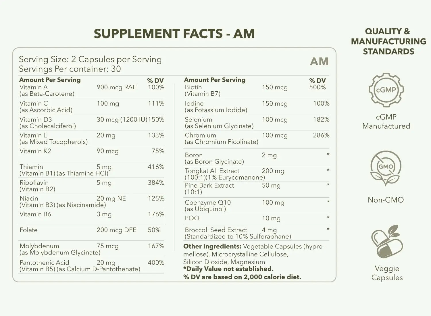 CASIDOR - Dominus MULTIVITAMINS for Men + Performance Formula | AM + PM | – 30 Days Serving | Energy, Performance, Recovery & Sleep CASIDOR buy supplements canada