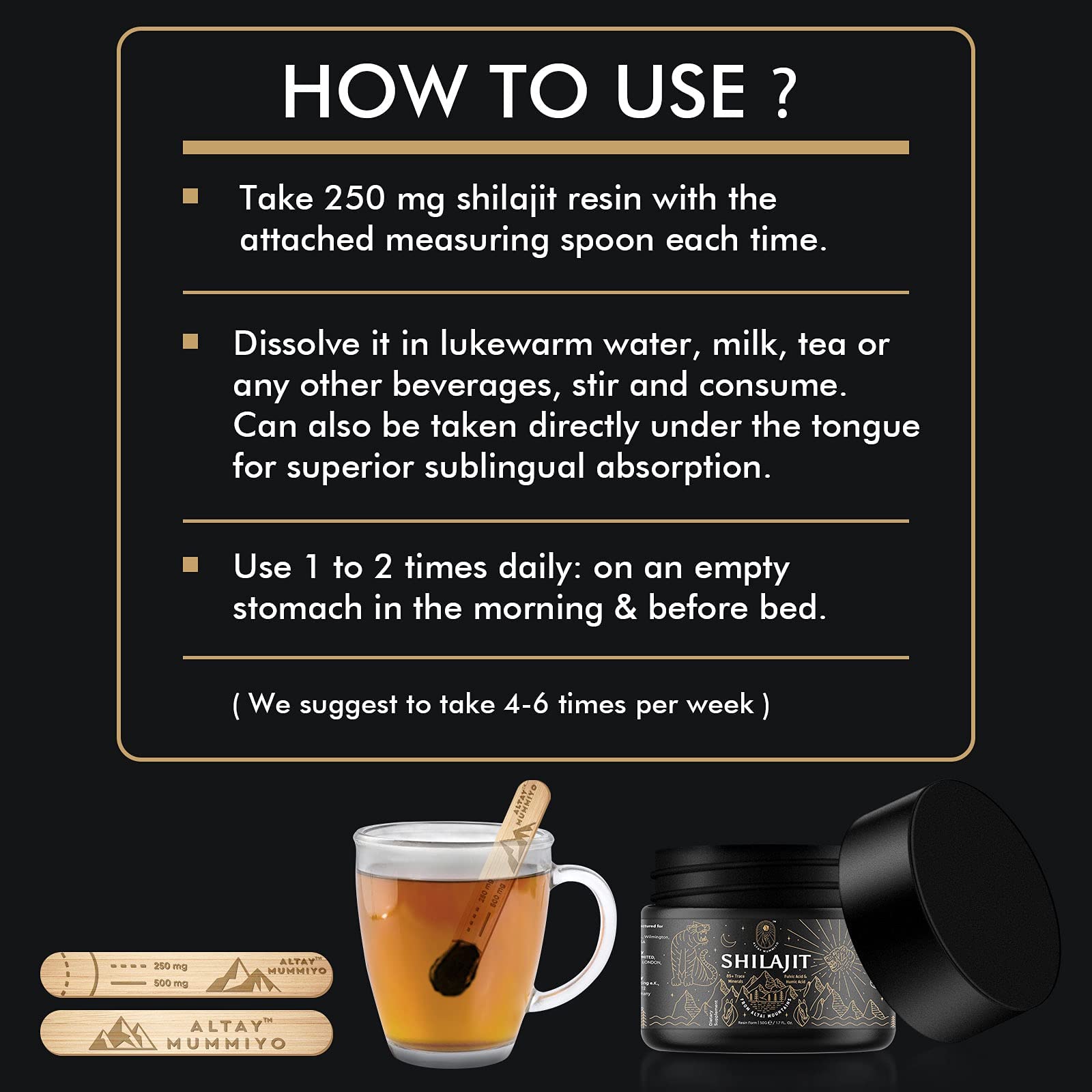 Shilajit Resin with Fulvic Acid & Trace Minerals, Original Siberian Pure Shilajit with 85+ Humic ALTAY MUMMIYO buy supplements canada