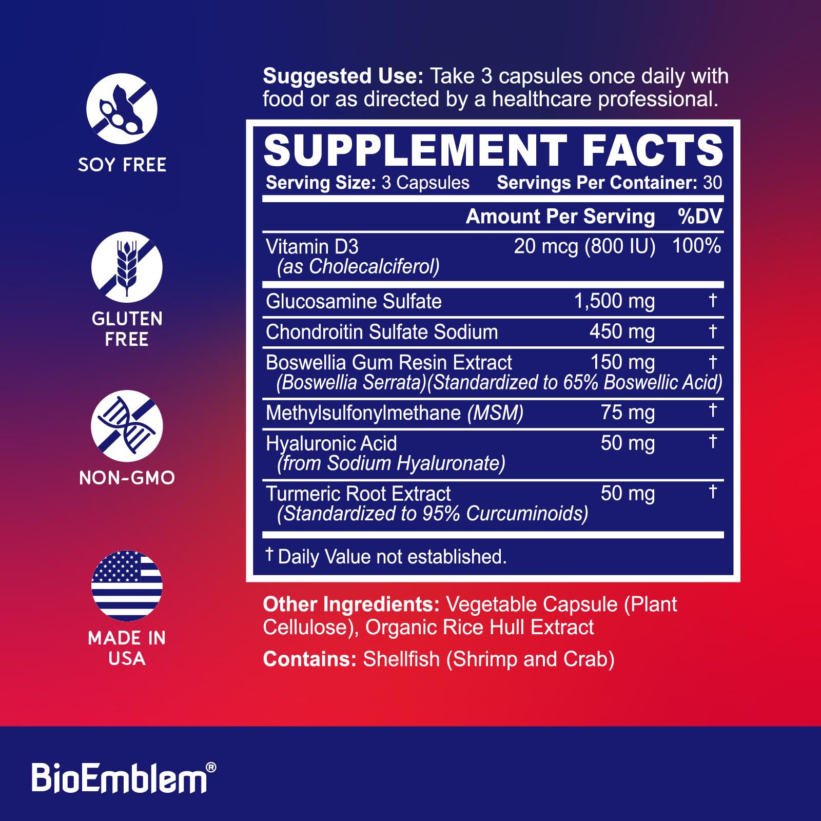 BioEmblem Beauty Probiotics for Women and Joint Support BioEmblem buy supplements canada