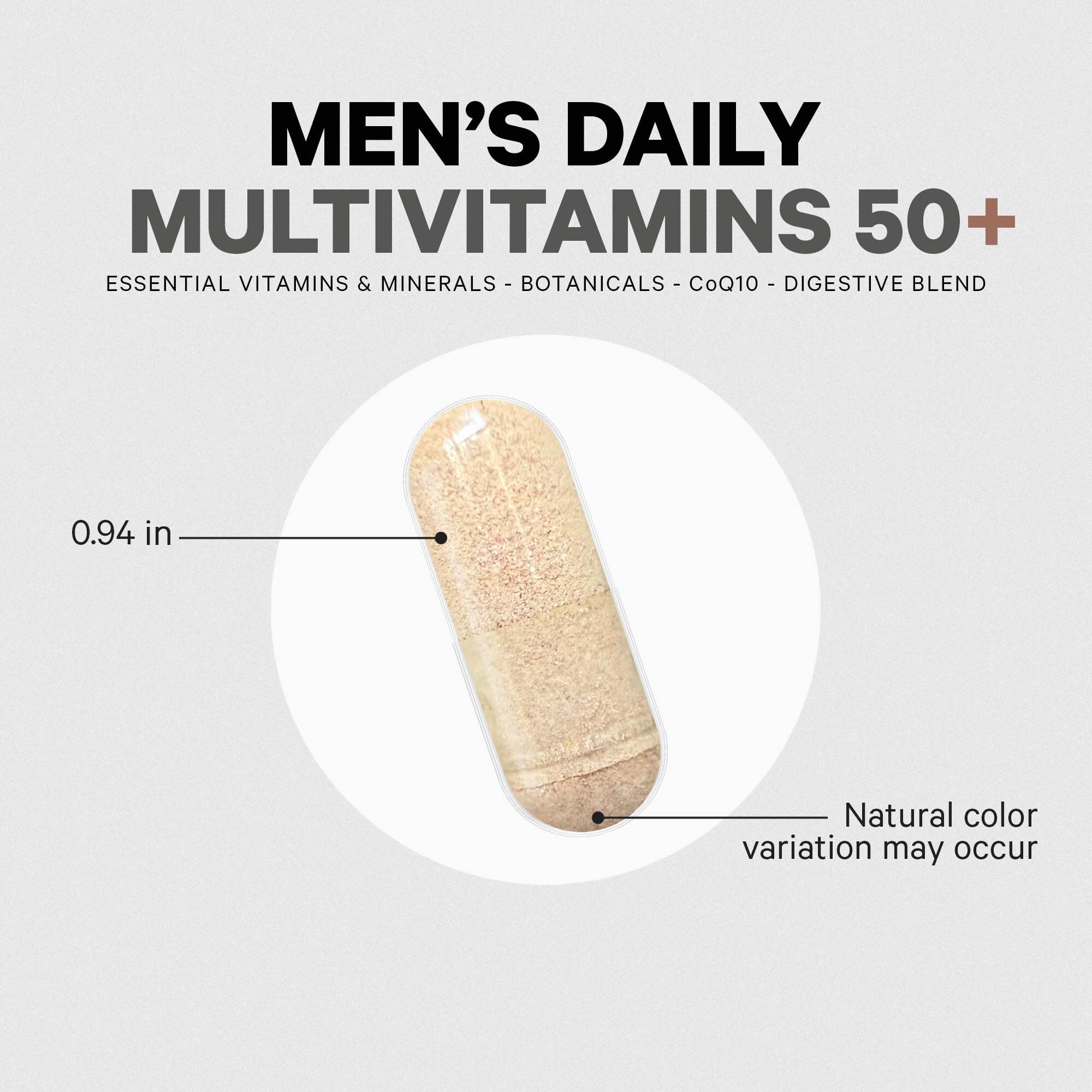 Codeage Men's Multivitamin 50+ Supplement - Essential Vitamins for Men Over 50 Years Old, Minerals, CoQ10, Turmeric, Saw Palmetto, Maca, Panax Ginseng, Probiotics & Botanicals - Non-GMO - 90 Capsules Codeage buy supplements canada