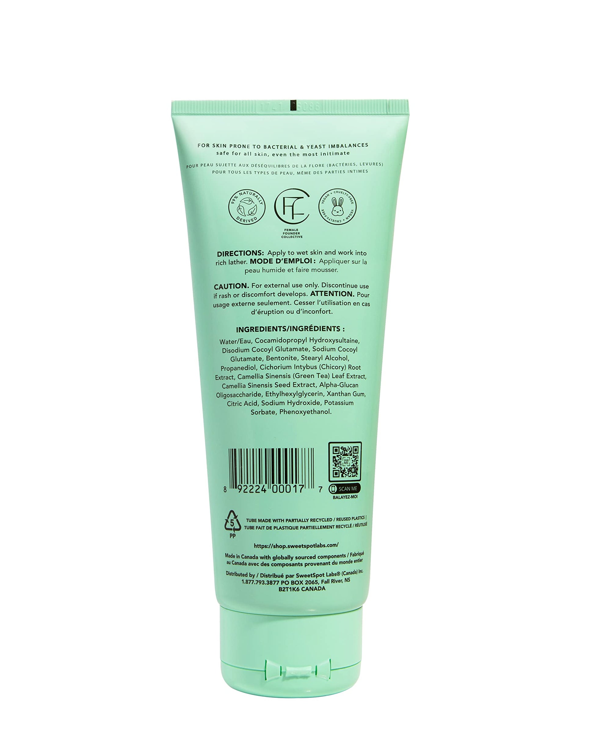 SweetSpot Labs Microbiome Balancing Feminine Wash, Clean, Gynecologist Tested & Approved SweetSpot Labs buy supplements canada