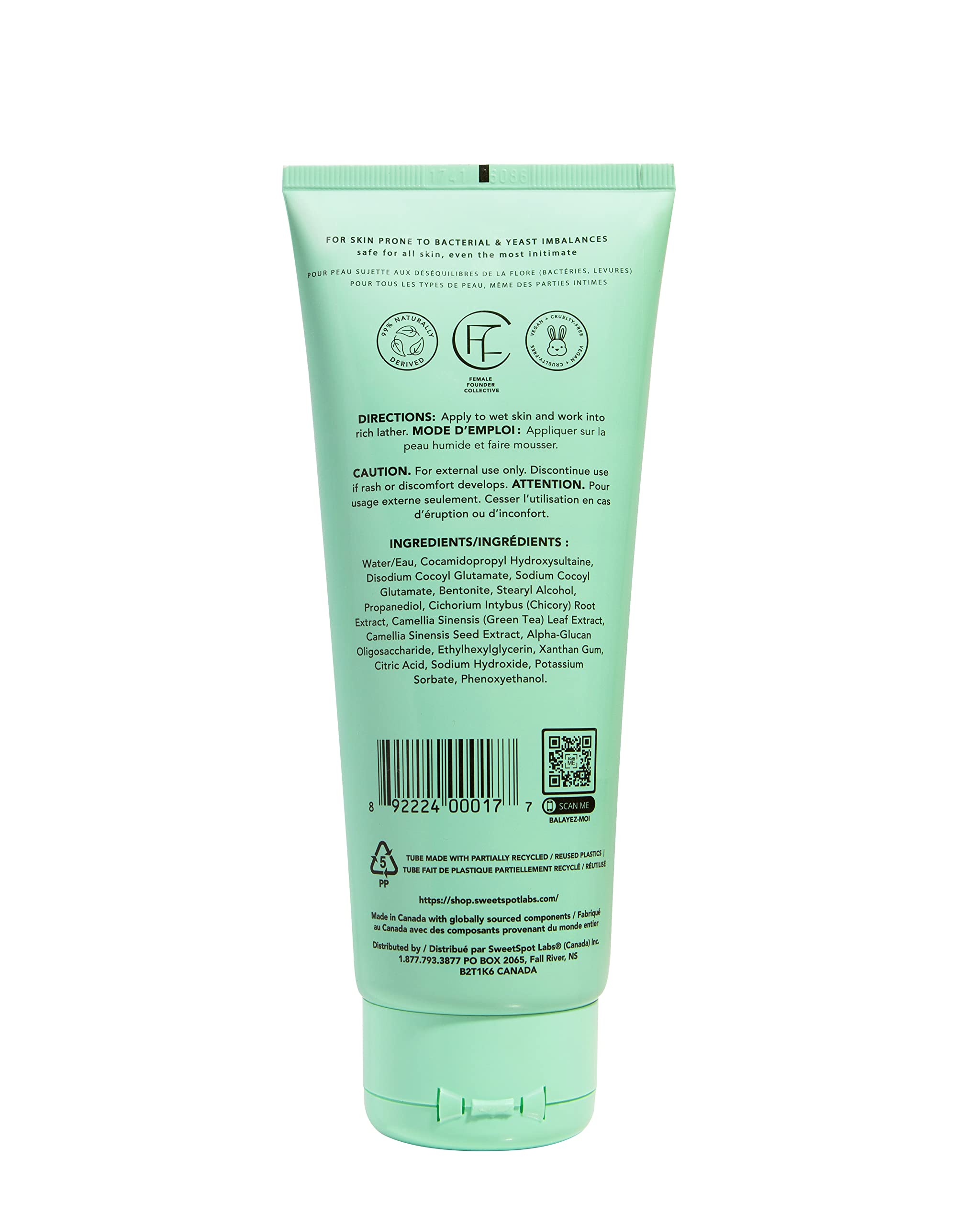 SweetSpot Labs Microbiome Balancing Feminine Wash, Clean, Gynecologist Tested & Approved SweetSpot Labs buy supplements canada