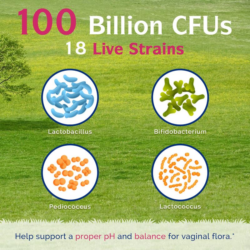 Innate Vitality Women’s Probiotics, 100 Billion CFUs 18 Strains, with Cranberry, Vitamin C Innate Vitality buy supplements canada