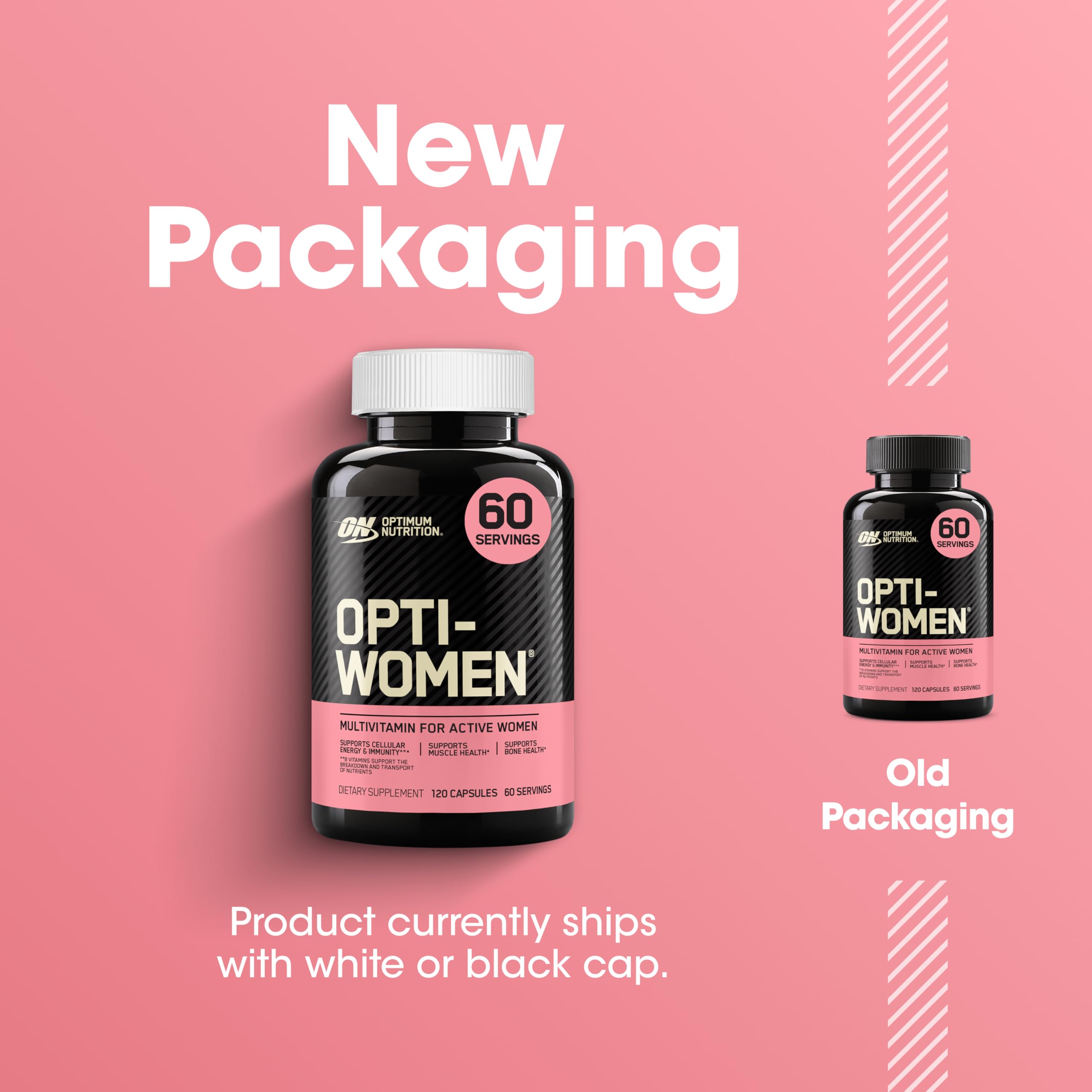 Optimum Nutrition Opti-Women, Vitamin C, Zinc and Vitamin D for Immune Support Womens Daily Multivitamin Supplement with Iron, Capsules, 120 Count Optimum Nutrition buy supplements canada