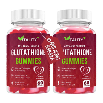 2 Pack Glutathione Gummies | with Marine Collagen | 1050mg per Serving | Antioxidant Support Sunshyne buy supplements canada