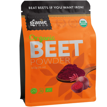 Ganic Food Organic Beetroot Powder, 16 Ounces Ganic Food buy supplements canada