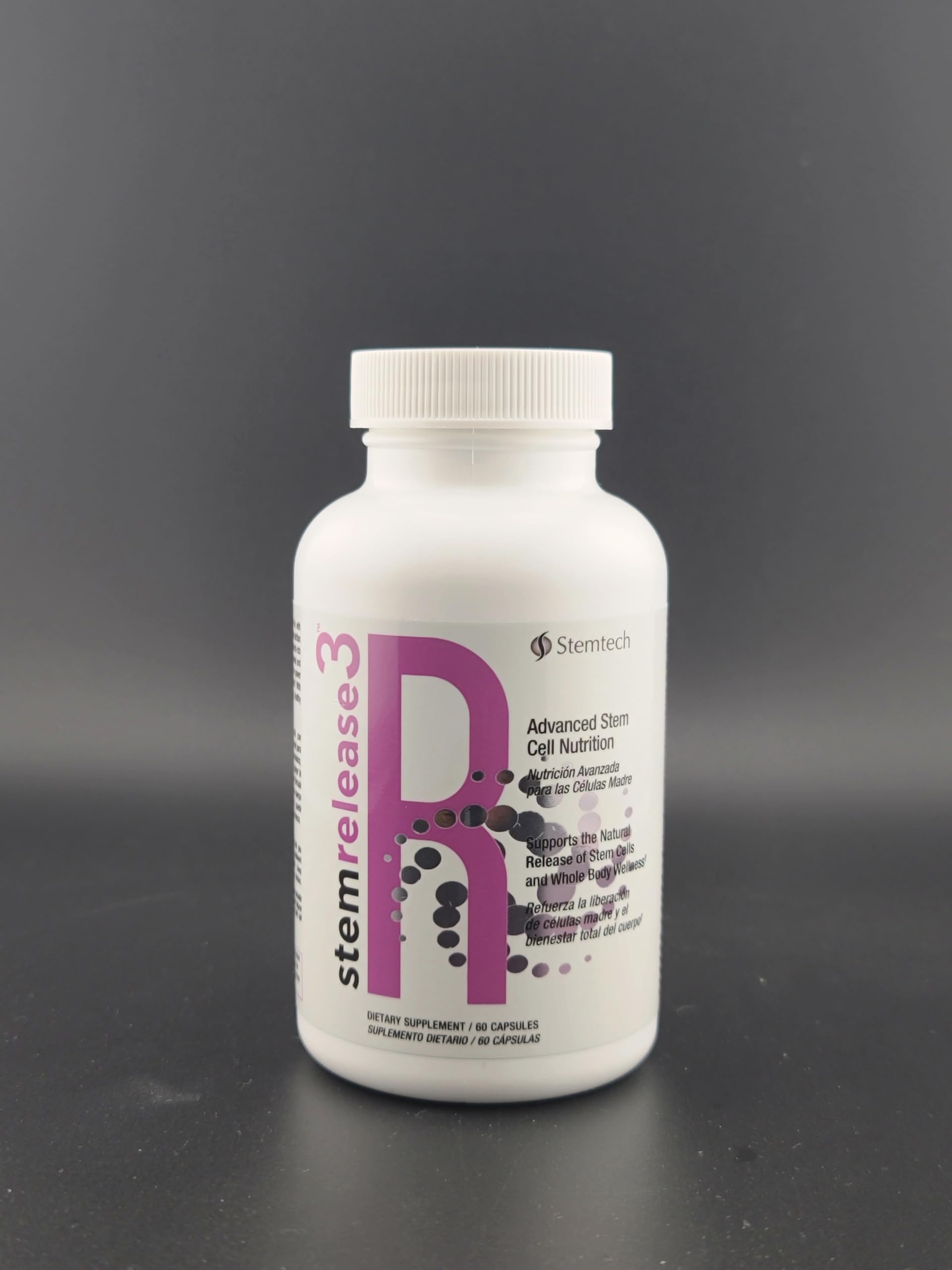 Stemtech Stemrelease3 Cutting-Edge Stem Cell Nutrition for Natural Renewal and Youthful Vitality, Exclusive Blend for Enhanced Telomere Health, 60 Capsules StemTech buy supplements canada