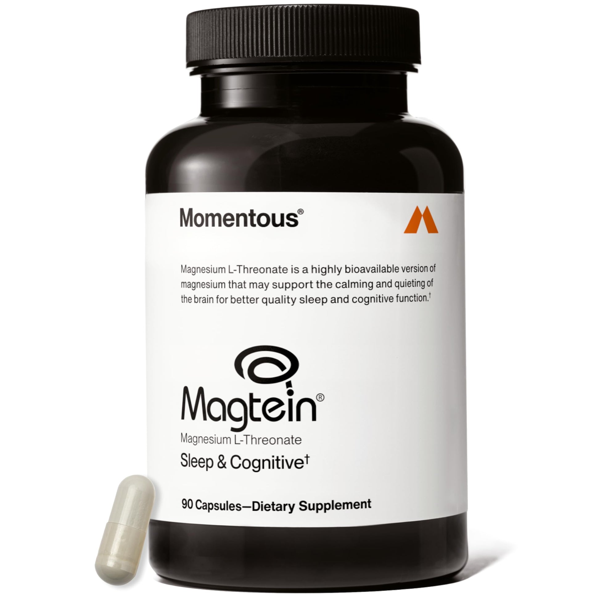 Momentous Magtein Magnesium L-Threonate - Brain & Rest Support Supplement - Boosts Cognitive Function & Sleep Quality Momentous buy supplements canada