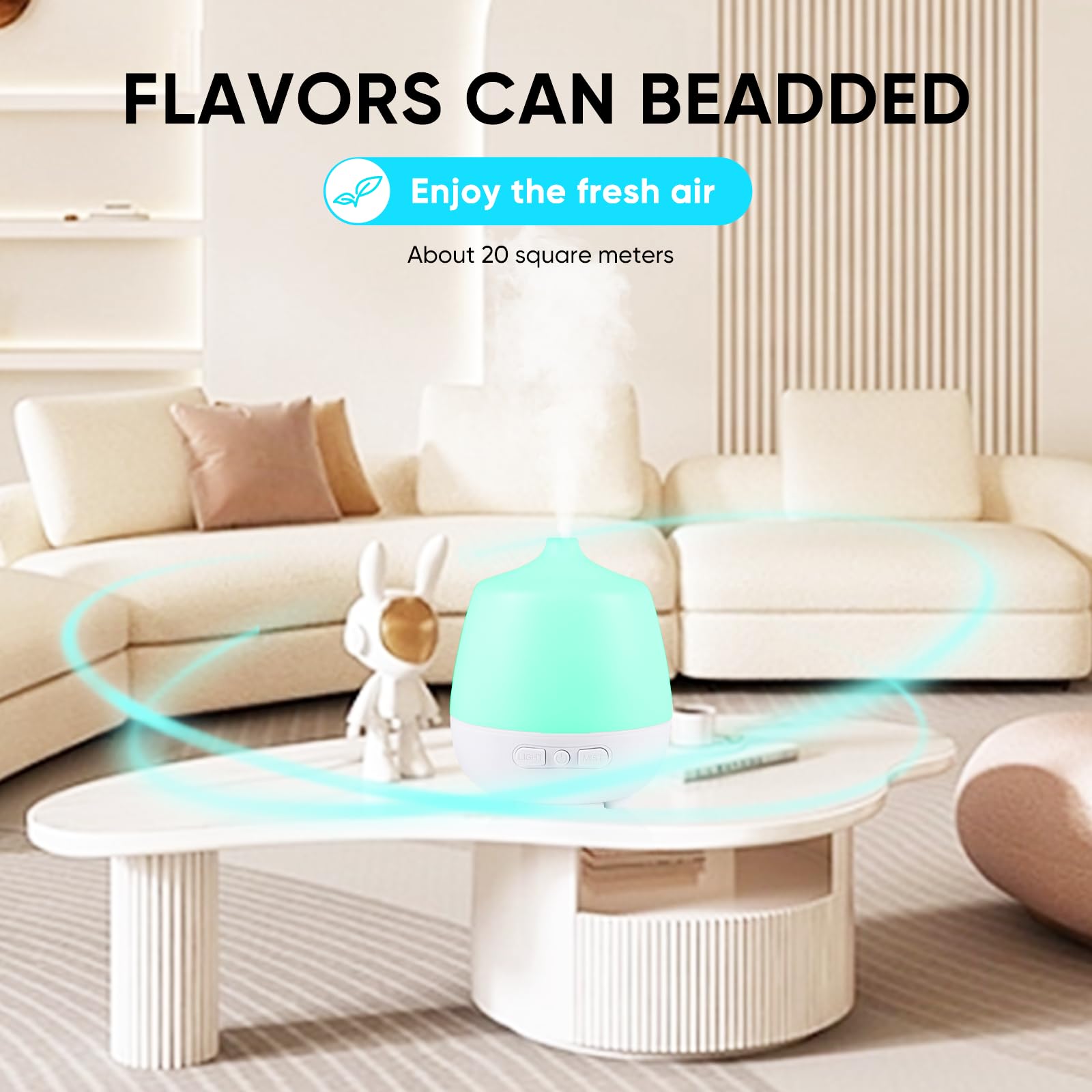 HAPPTWS 220Ml Essential Oil Diffuser - Diffusers for Essential Oils Aromatherapy Diffuser HAPPTWS buy supplements canada