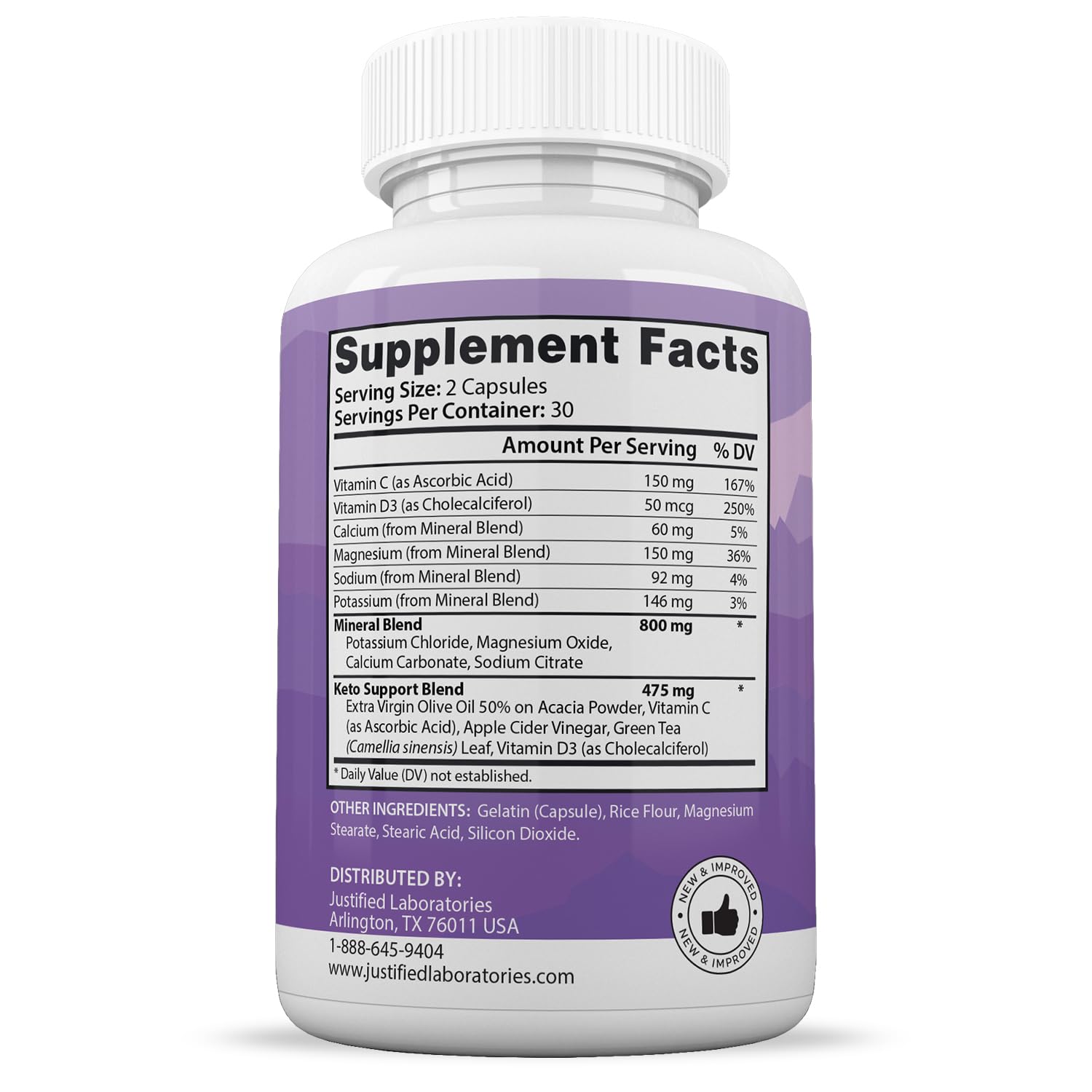 (5 Pack) Ultra Fast Pure Keto Boost Pills 1275MG New & Improved Formula Contains Apple Justified Laboratories buy supplements canada