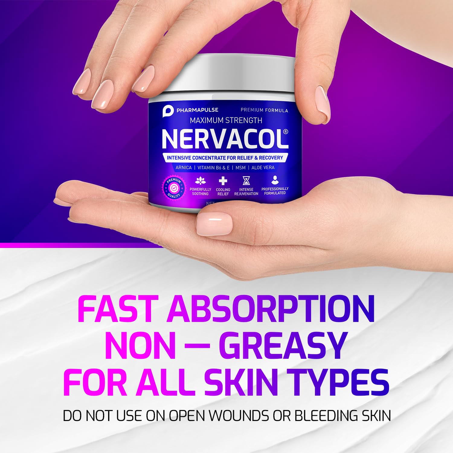 Neuropathy Nerve Therapy & Relief Cream - Maximum Strength Relief Cream for Foot Pharmapulse buy supplements canada