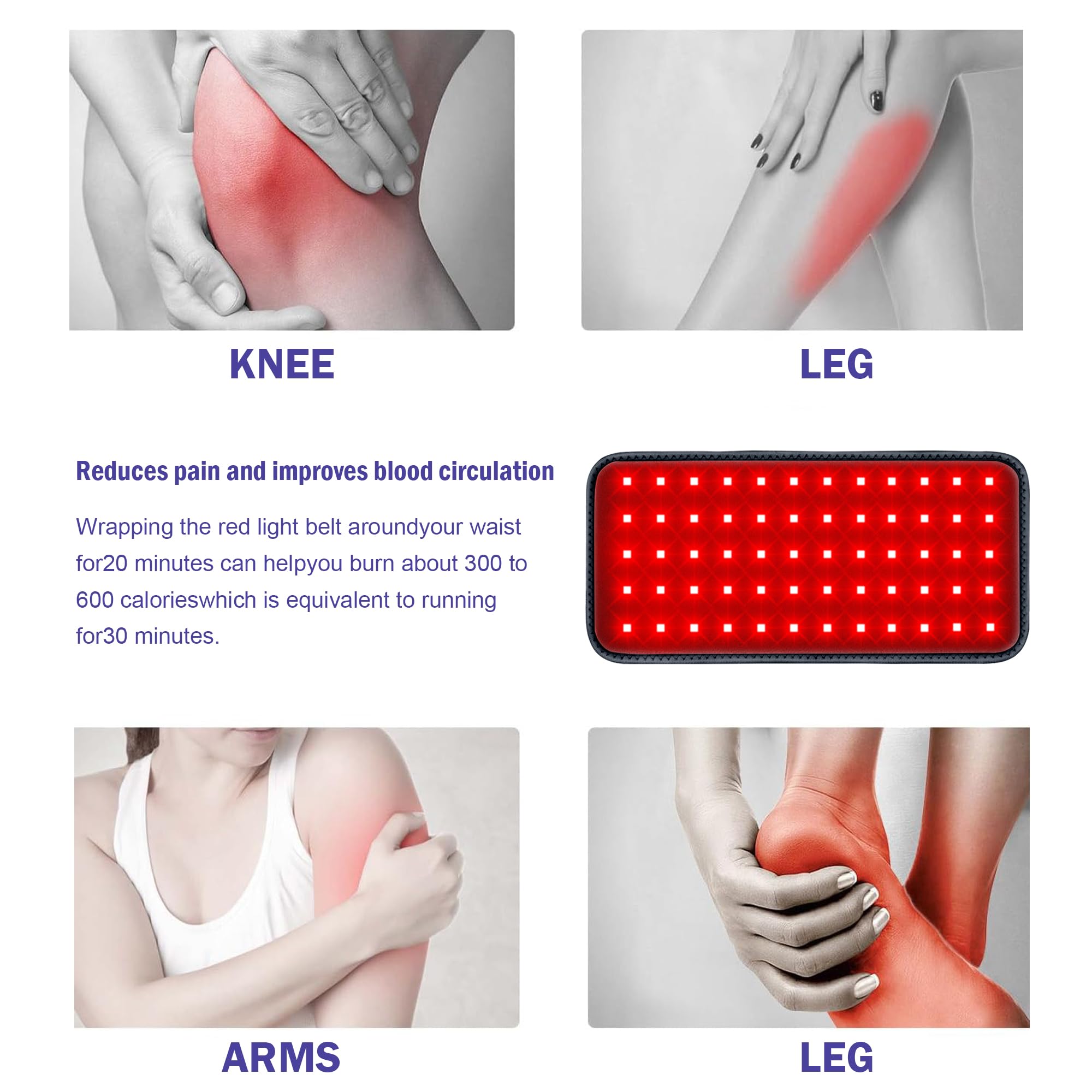 Kate brothers Red Light Therapy Belt - for Neck Near Infrared Light Therapy & Red Light Therapy Kate brothers buy supplements canada