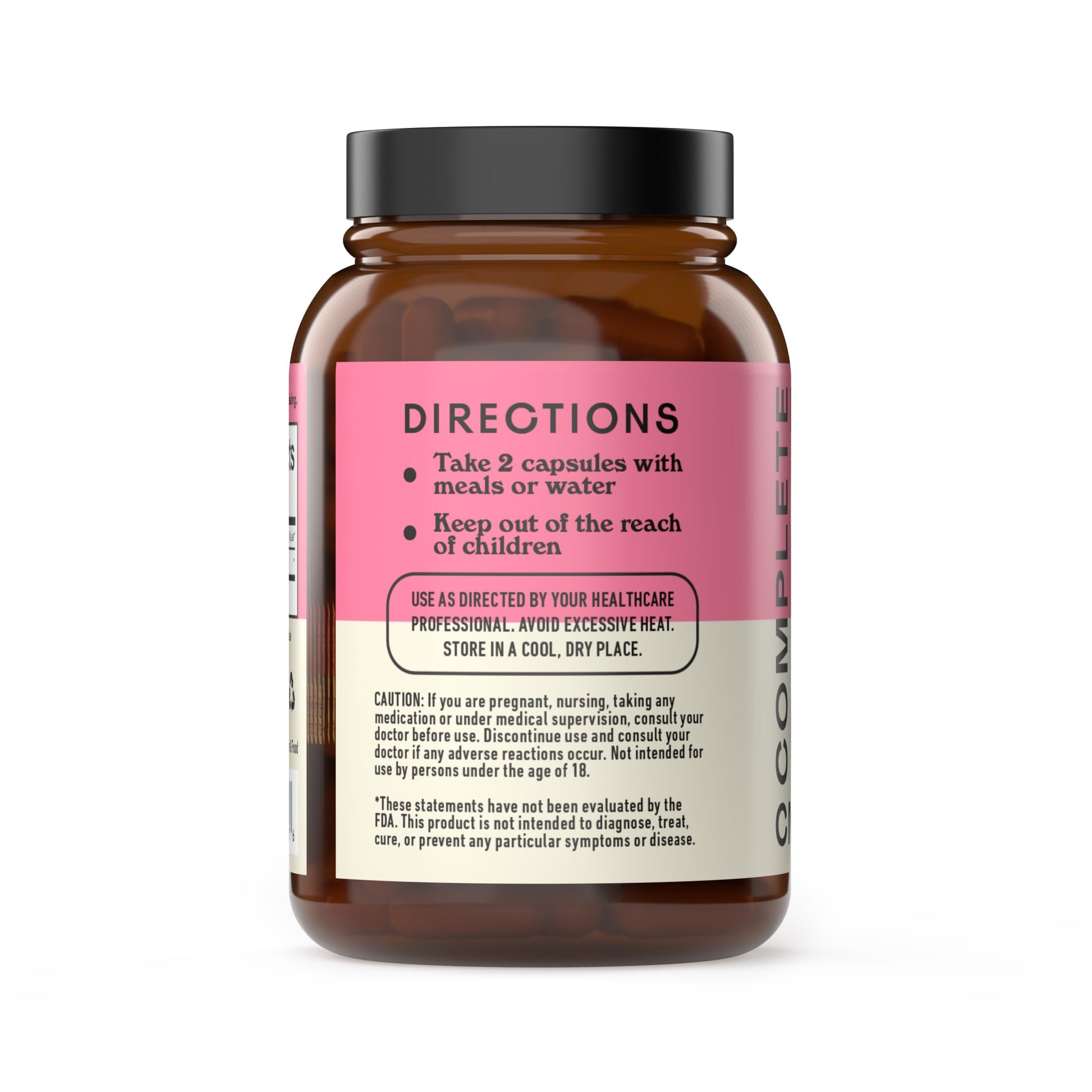 D Mannose 520mg Capsules - Organic D Mannose Supplement for UTI Support, Urinary Tract Bladder Health Pills, Plant Based Formula, Vegan Non GMO, No Fillers, 100 Capsule Count Made USA Certified Kosher Complete Natural Products buy supplements canada