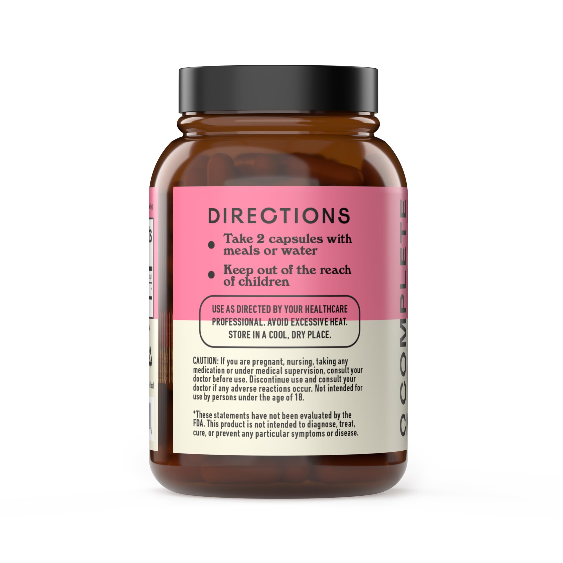 D Mannose 520mg Capsules - Organic D Mannose Supplement for UTI Support, Urinary Tract Bladder Health Pills, Plant Based Formula, Vegan Non GMO, No Fillers, 100 Capsule Count Made USA Certified Kosher Complete Natural Products buy supplements canada