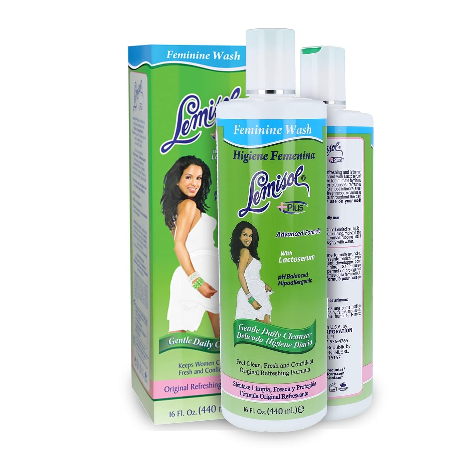 Lemisol Plus Feminine Wash 16 oz (Pack of 5) Lemisol buy supplements canada