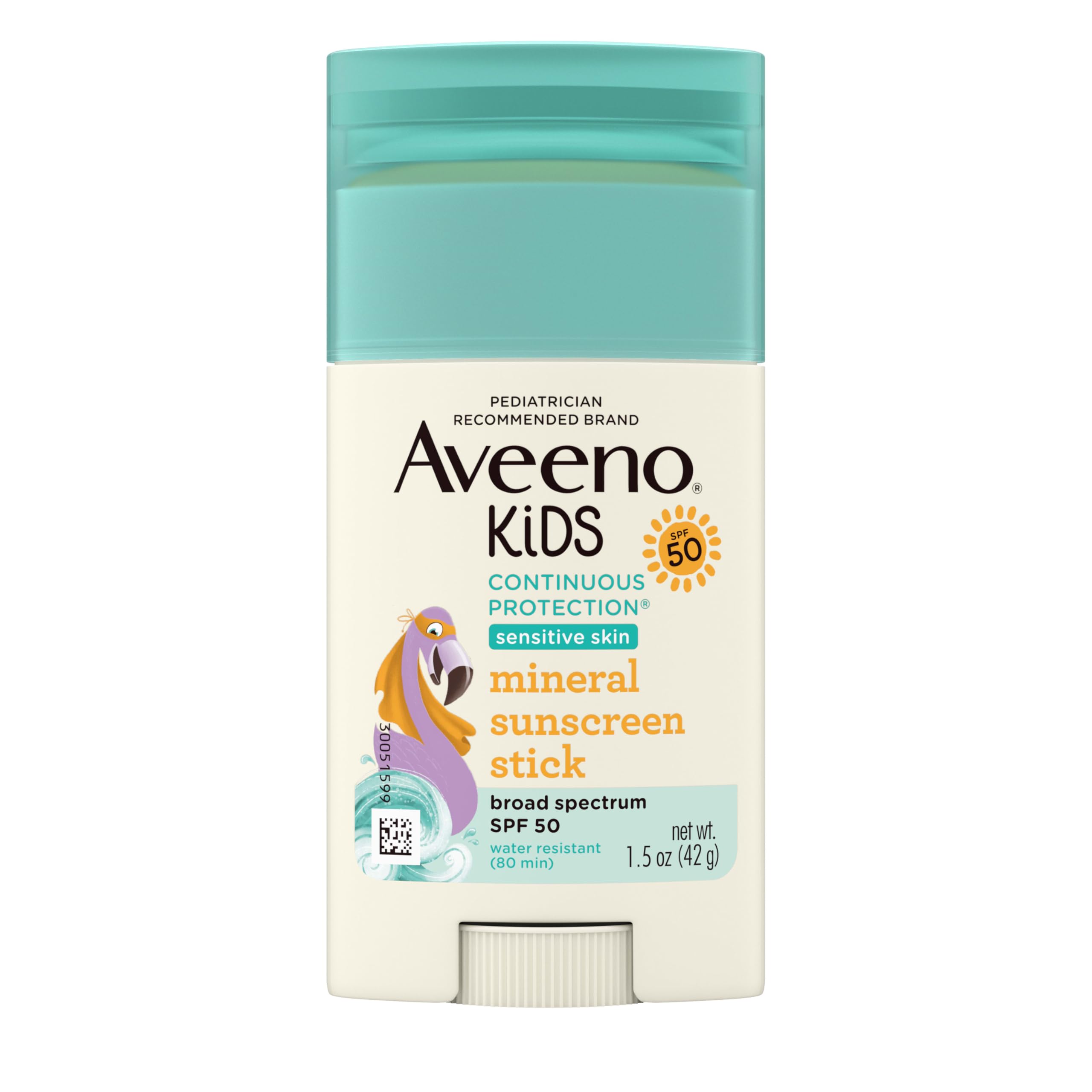 Aveeno Kids Continuous Protection Zinc Oxide Mineral Sunscreen Stick for Sensitive Skin, Face & Body Sunscreen Stick for Kids Aveeno buy supplements canada