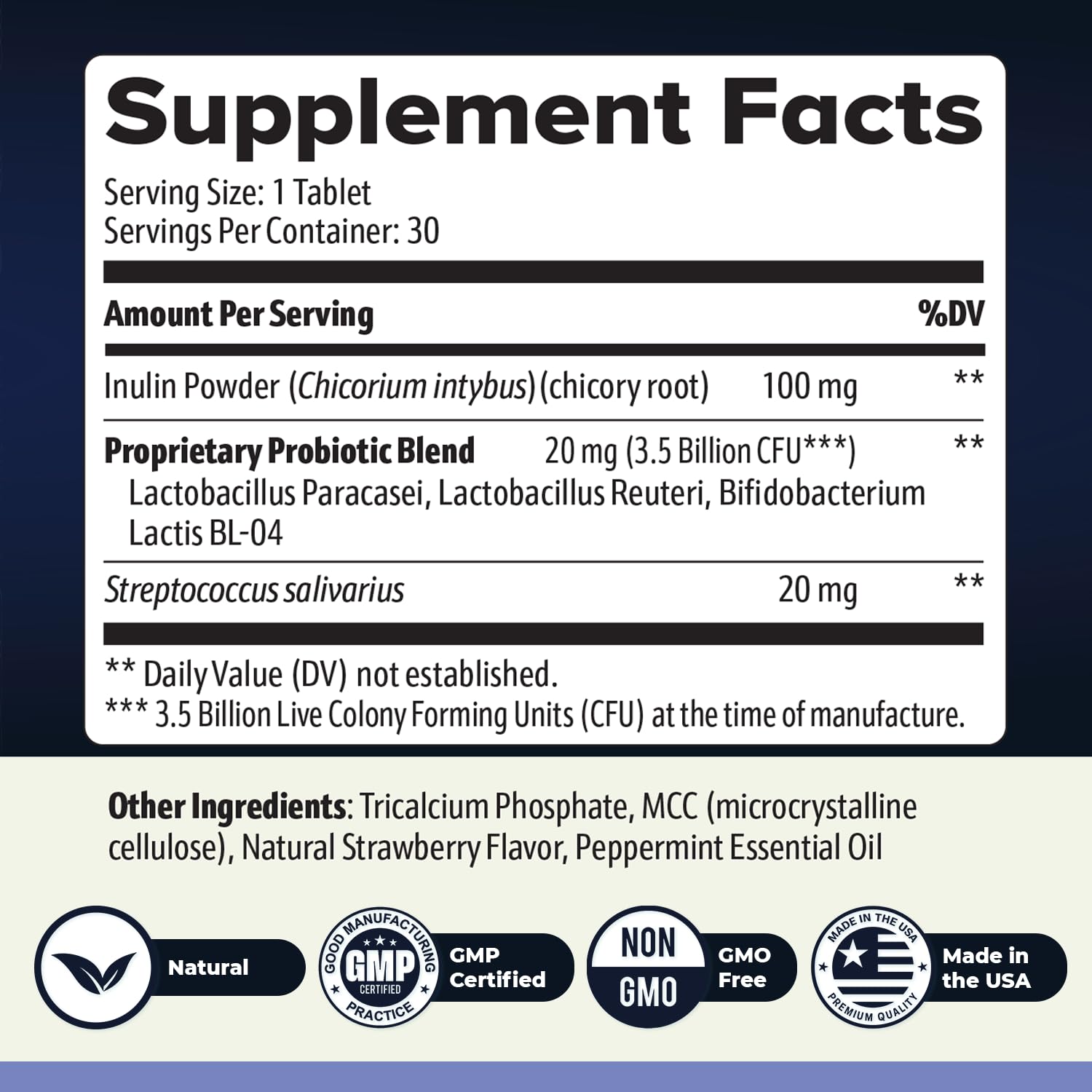 Nature’s NutriWave BrainSync Probiotic Supplement – Supports Daily Wellness & Gut-Brain Balance – 3.6 Billion CFU – 30 Dissolvable Tablets, 3 Month Supply Nature’s NutriWave buy supplements canada