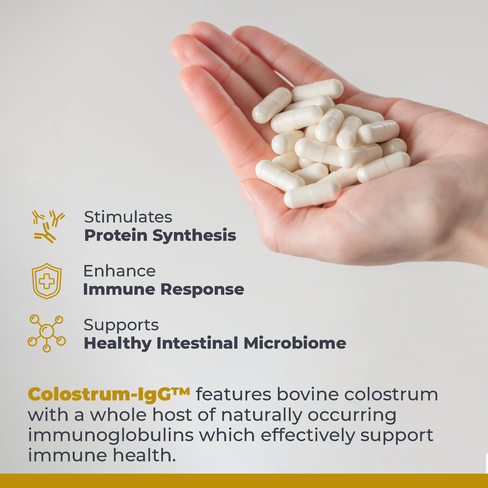 Premier Research Labs Colostrum-IgG - Colostrum Supplement, Bovine Colostrum for Humans, Cow Colostrum for Immune Health, Superfood with Lactoferrin, Amino Acids, Nucleotides - 60 Capsules Premier Research Labs buy supplements canada