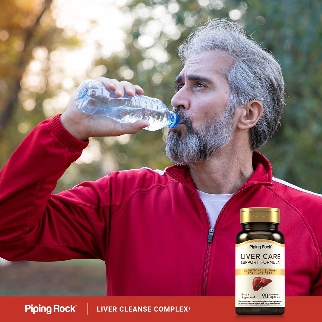 Piping Rock Liver Cleanse Complex | 90 Capsules | Liver Care Support Formula | Non-GMO, Gluten Free Supplement Piping Rock buy supplements canada