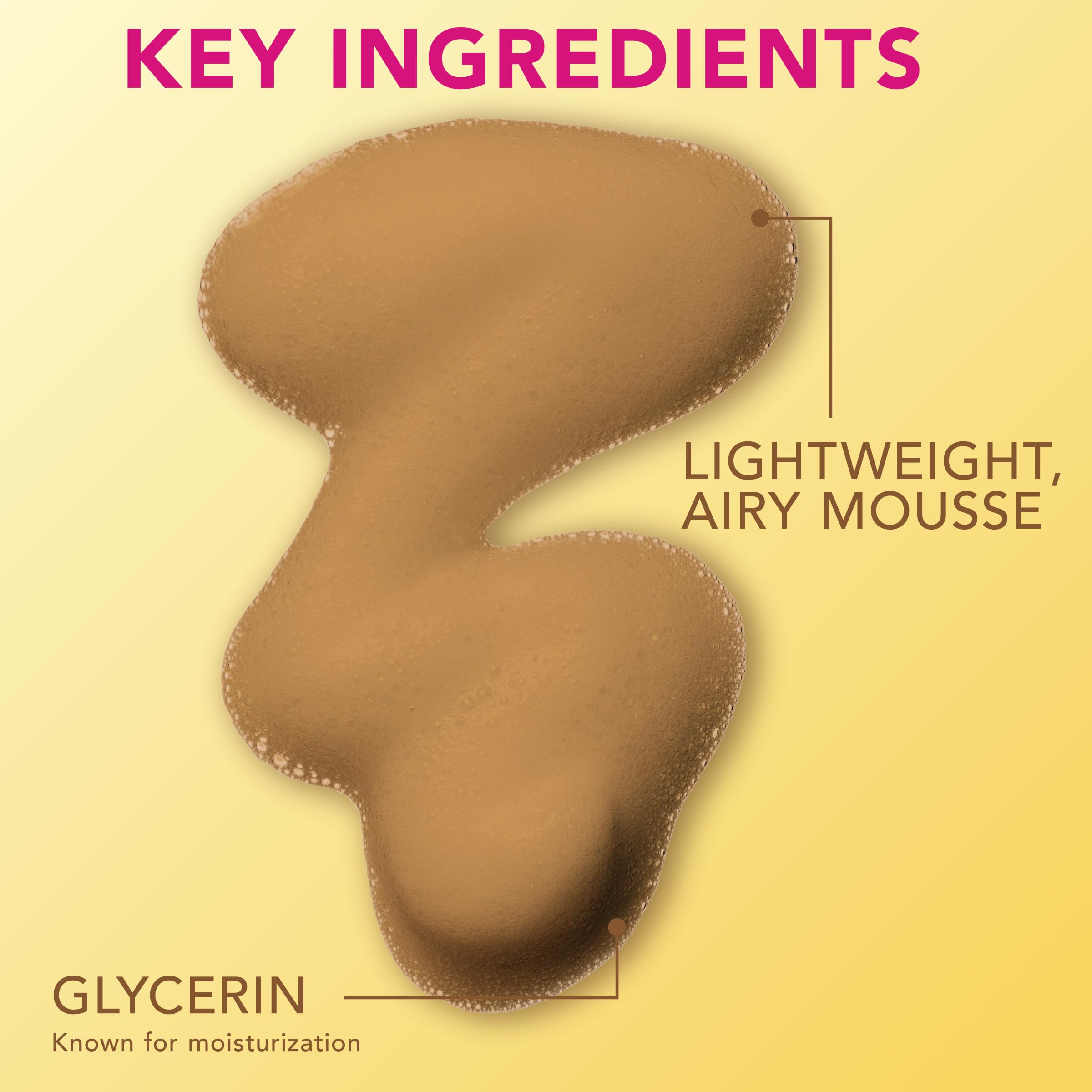 Jergens Natural Glow Instant Sun Body Mousse, Self Tanner for Light Bronze Tan, Sunless Tanning Body Bronzer Jergens buy supplements canada