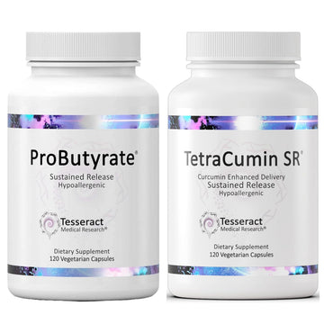 Tesseract Medical Research ProButyrate Gut Health Supplement, Butyric Acid Complex & TetraCumin SR Joint Support Supplement, Sustained Release Tesseract Medical Research buy supplements canada