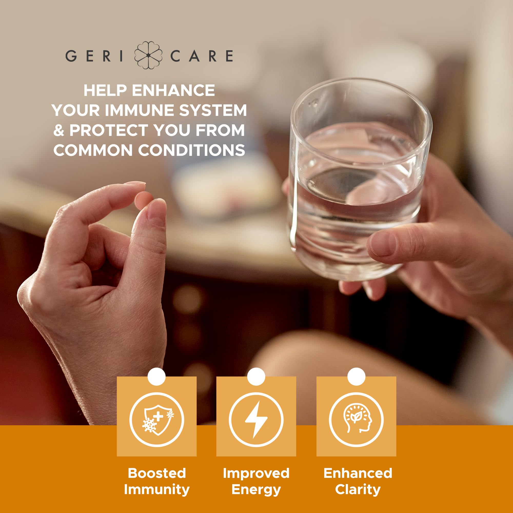 One-Daily Multivitamins with Minerals for Men & Women (100 Tablets) by GeriCare| High-Potency Multi-Vitamin & Multimineral Dietary Supplement for Immunity, Energy| Complete Daily Nutritional Support GeriCare buy supplements canada