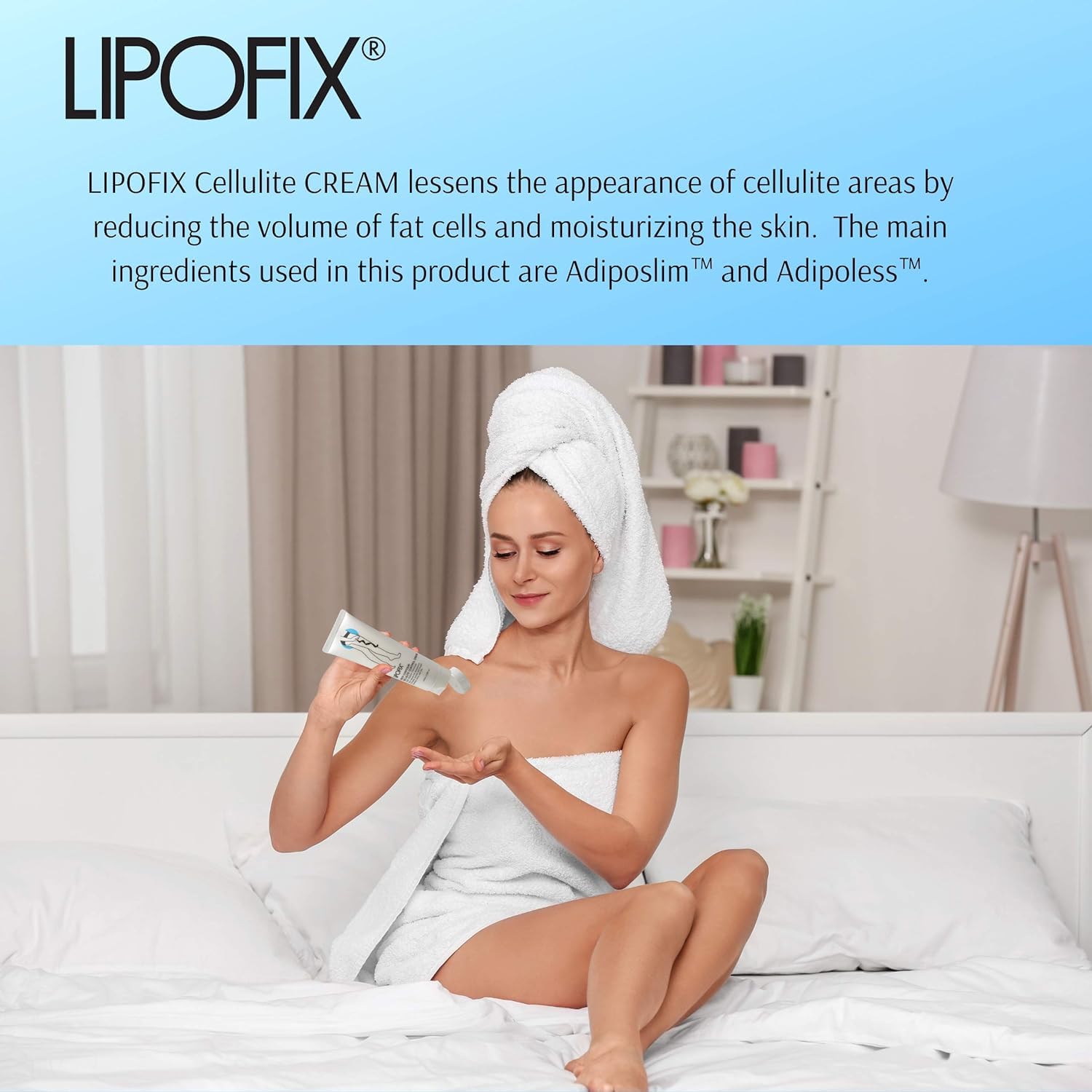 LIPOFIX Anti Cellulite Cream Luxurious Formula Body Contour Cream Effectively Tone LIPOFIX buy supplements canada