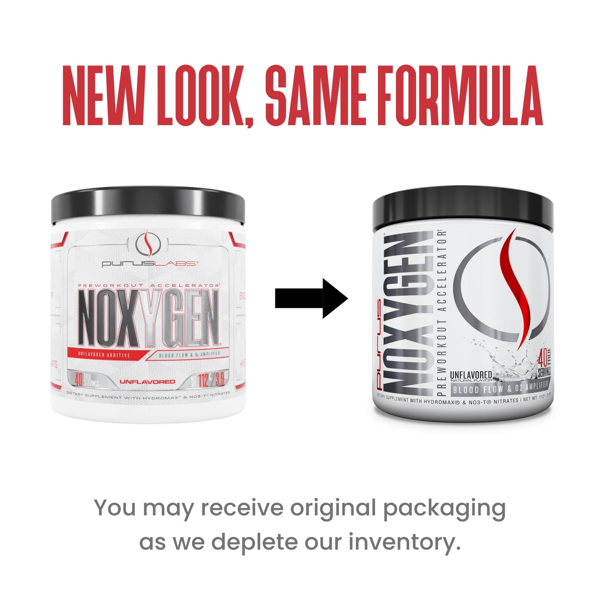 Purus Labs NOXYGEN Powder, 40 Servings (Unflavored) Purus Labs buy supplements canada