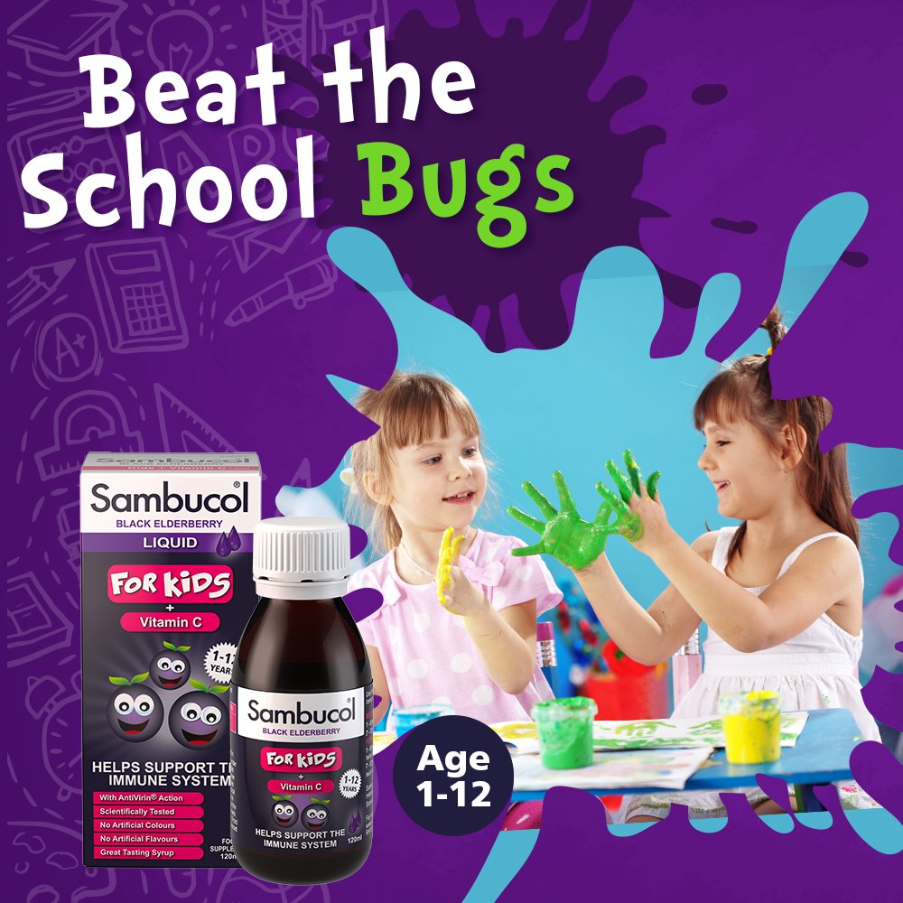 Sambucol Kids 120 ml For Immune Support, Drop Sambucol buy supplements canada