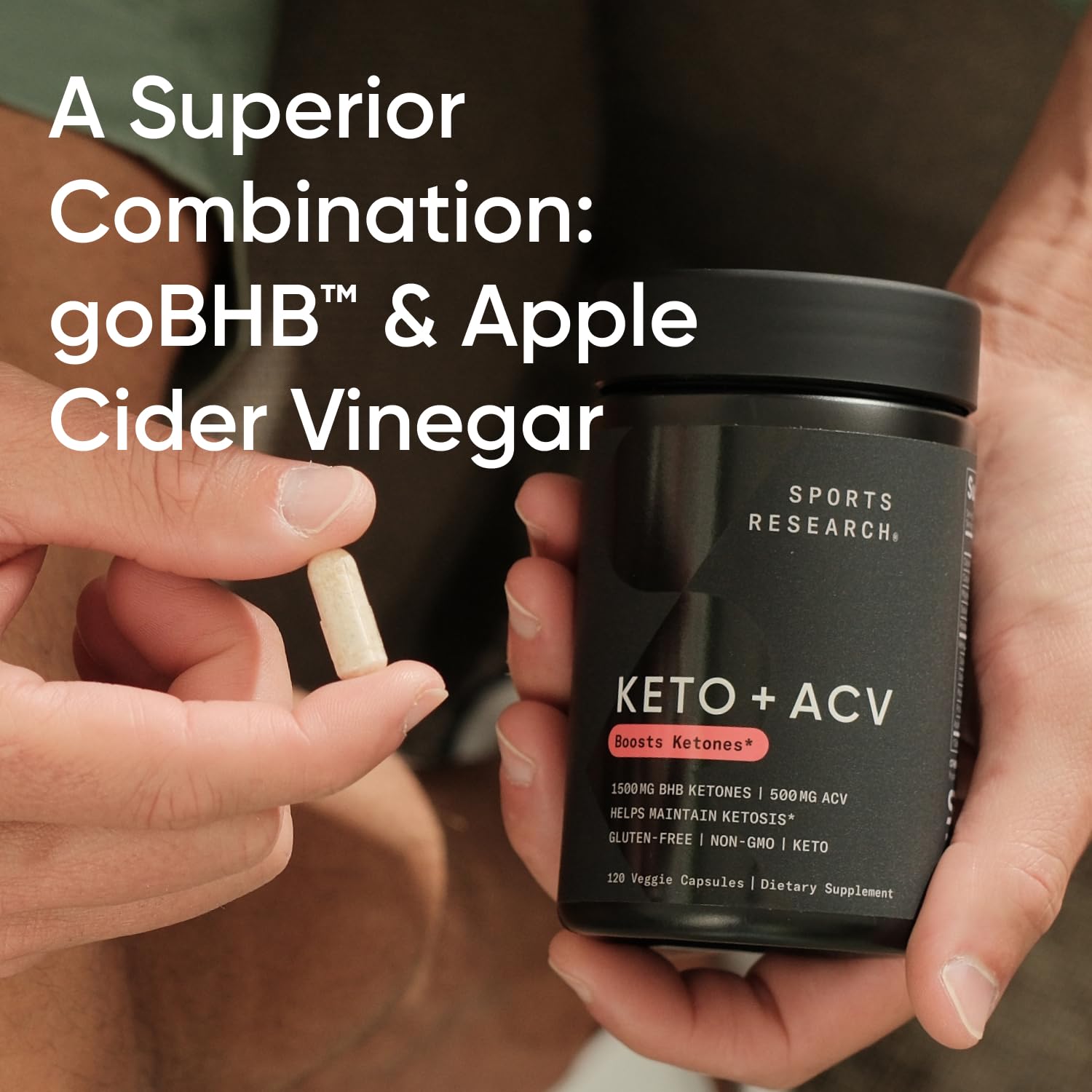 Sports Research® Keto ACV Capsules - Diet Kit System with 500mg of Apple Cider Vinegar Sports Research buy supplements canada