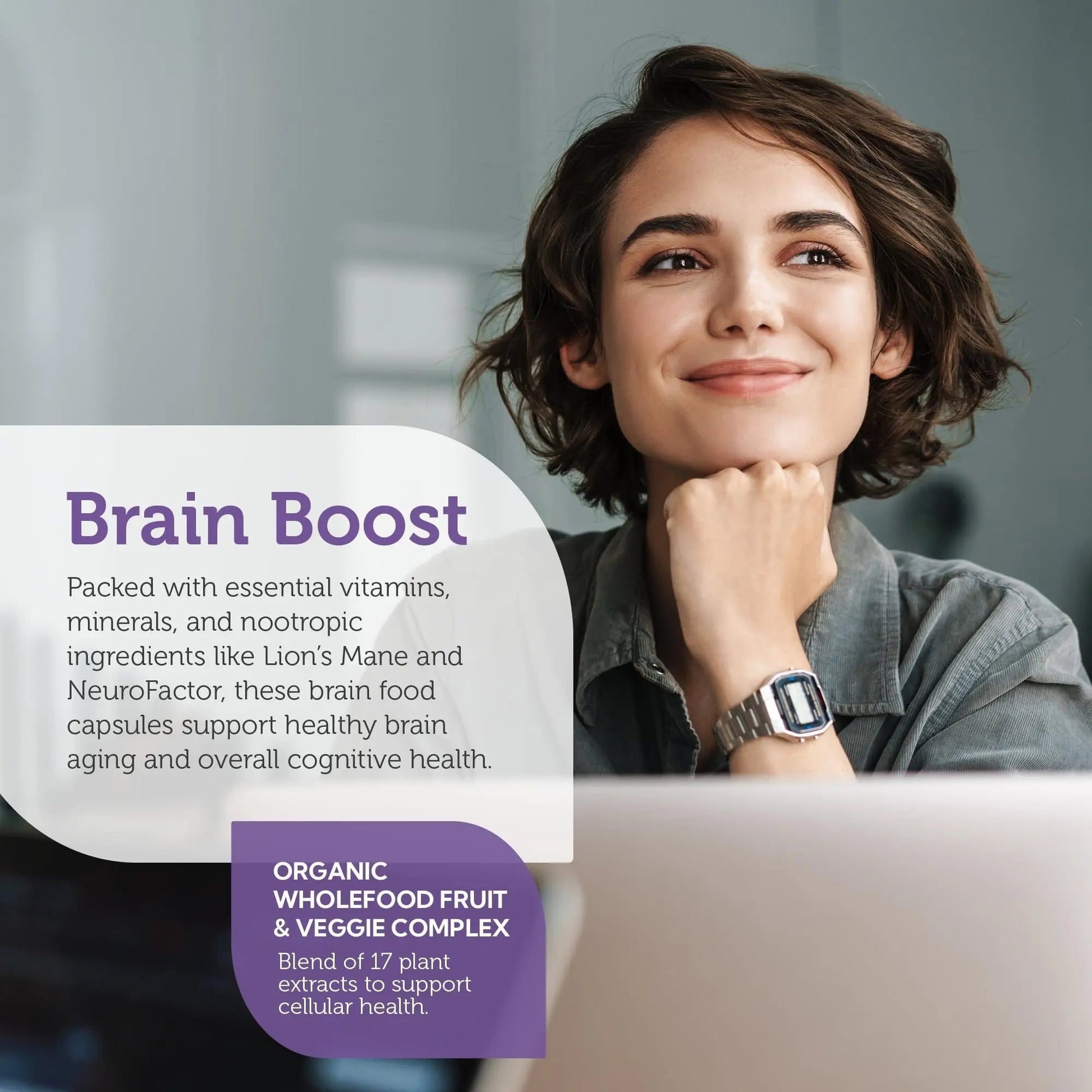 Zahler - Multivitamin Brain Supplement (60 Count) Kosher Brainfood Capsules for Adults with Neuro Factor & Lion's Mane Zahler buy supplements canada