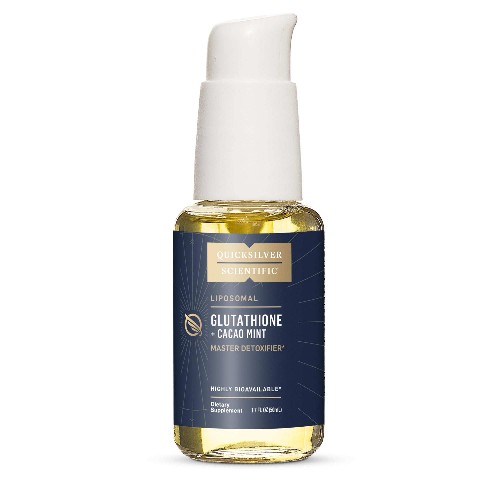 Quicksilver Scientific Liposomal Glutathione - Superior Absorption Oral Glutathione Supplement for Detox & Immune Support - Cacao Mint (1.7 fl oz) Quicksilver Scientific buy supplements canada