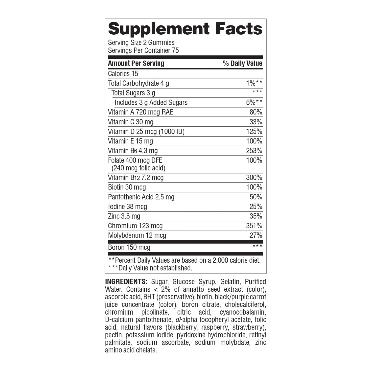 Nature's Wonder Men's Multivitamin Gummies, Supports Immune Health, Energy, Metabolism and Muscles with Vitamins A,C,D,B6,B12 Nature's Wonder buy supplements canada