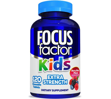 Focus Factor Kids Extra Strength Daily Chewable for Brain Health Support, 120 Count – Vitamins - Quality Formula Focus Factor buy supplements canada