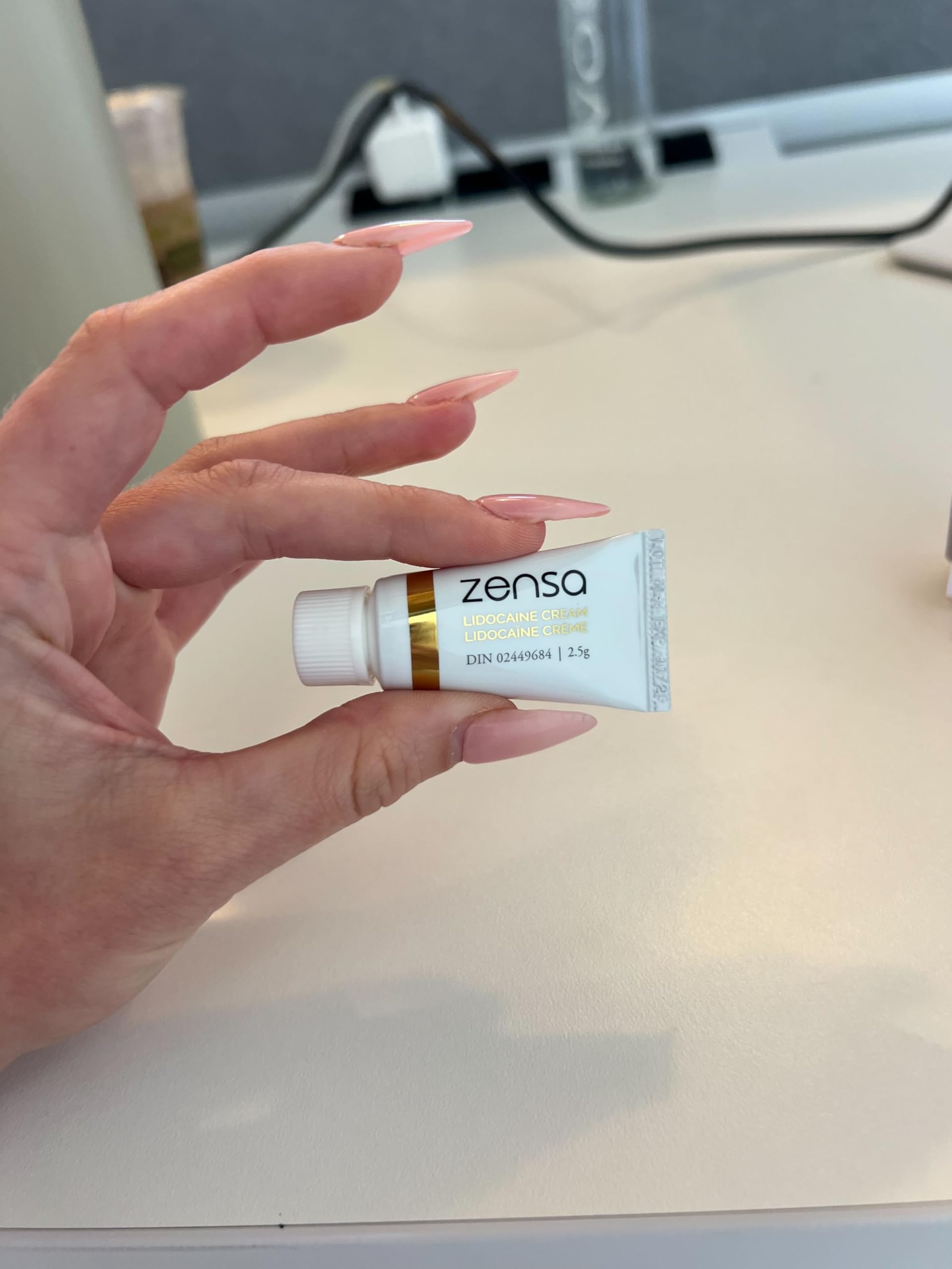 Zensa Numbing Cream 5% Lidocaine – Maximum Strength Topical Anesthetic with Vitamin E for Pain Relief from Hemorrhoids - Vegan & Cruelty-Free, Water-Based, Physiologic pH for Sensitive Skin 2.5 g Zensa buy supplements canada