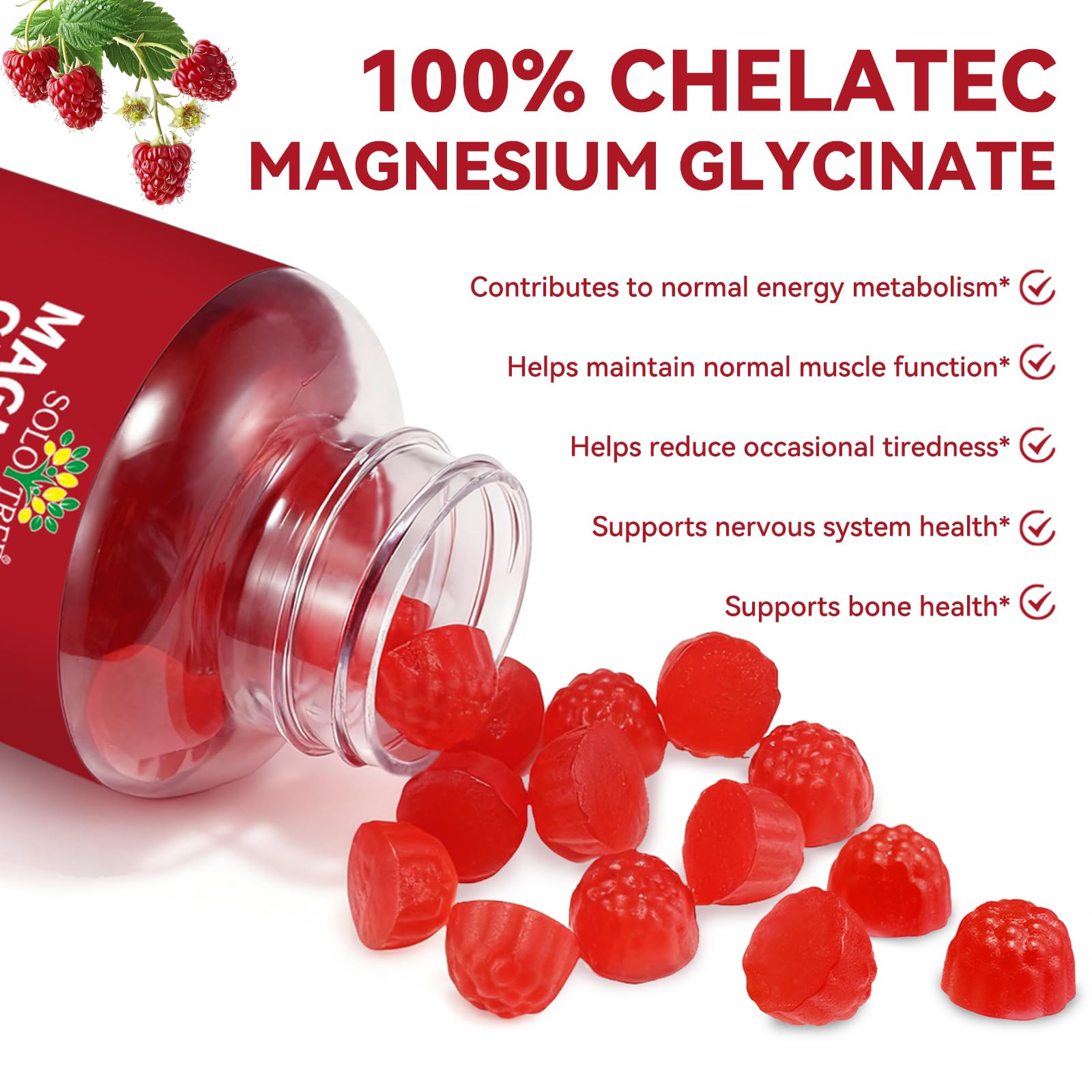 Magnesium Glycinate Gummies 600mg – Sugar-Free High Absorption Magnesium with L-Threonate, Supports Relaxation, Calm & Restful Sleep, Pegciz buy supplements canada
