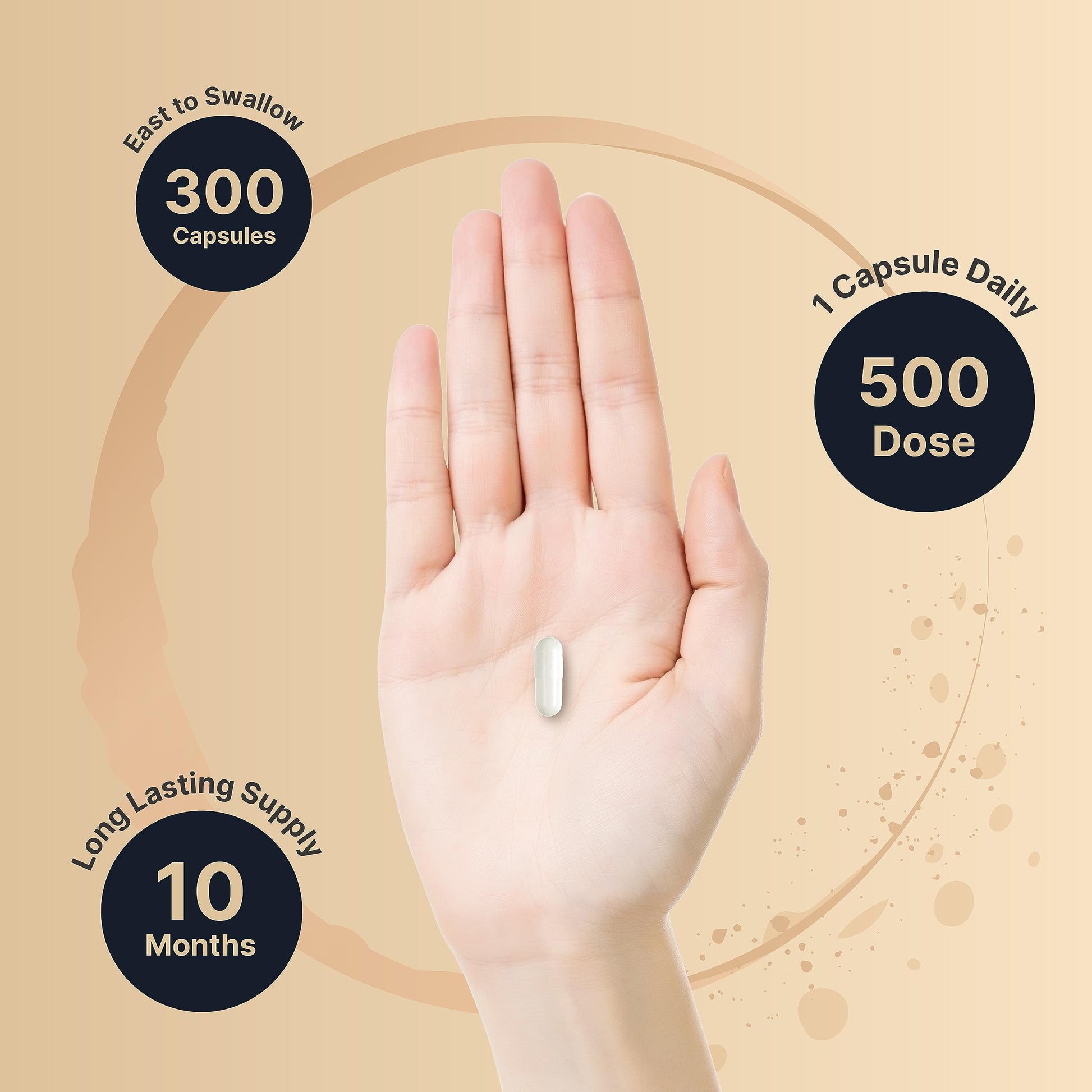 Magnesium Complex Supplement 500mg, 300 Capsules | 10 Active Forms – Glycinate NatureBell buy supplements canada
