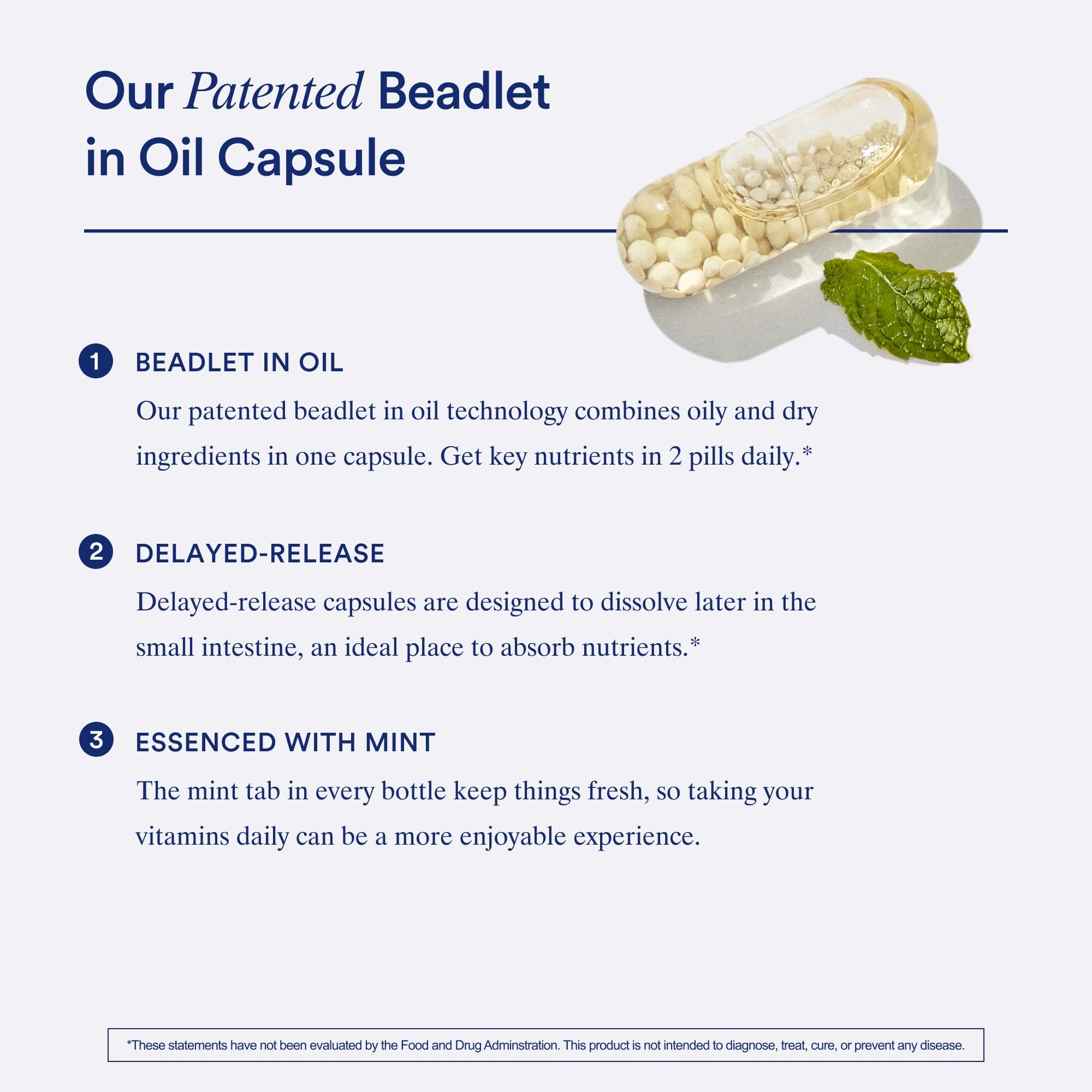 Ritual Multivitamin for Women 50+, Menopause Supplements with Vitamin D3, K2 and Magnesium for Bone Support*, Omega-3 DHA, Vitamin B12, Non-GMO, Mint Essenced, 30 Day Supply, 60 Vegan Capsules Ritual buy supplements canada
